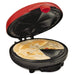 Taco Tuesday Deluxe 8-Inch 6-Wedge Electric Quesadilla Maker with Extra Stuffing Latch