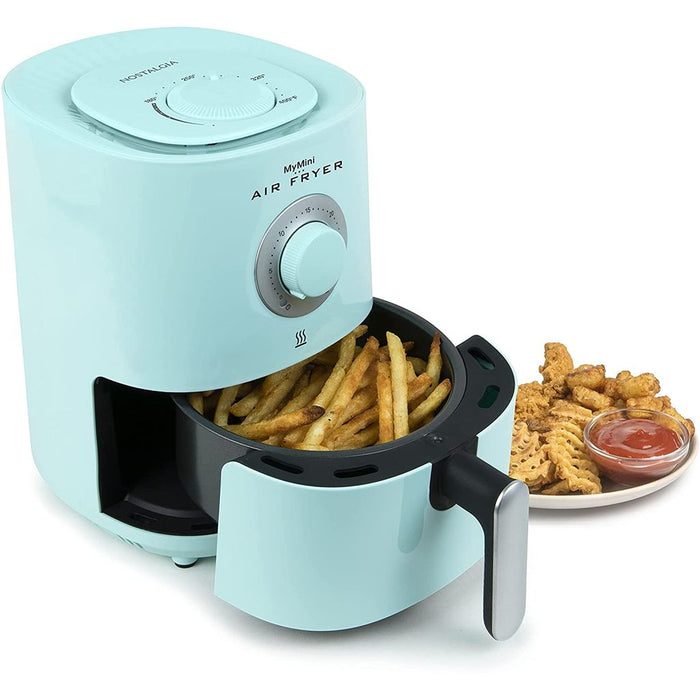 MyMini Personal 1-Quart Air Fryer, Aqua