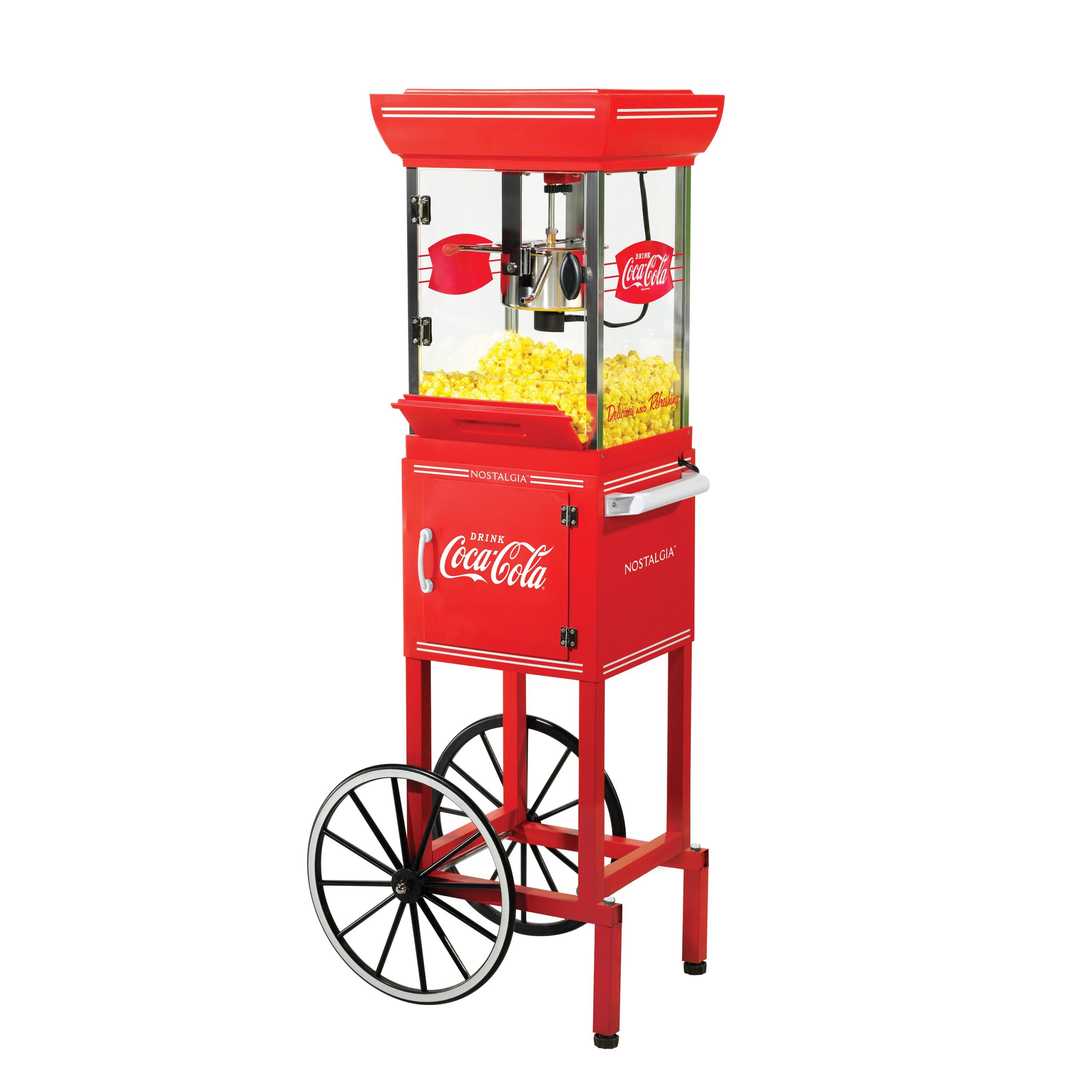 Coca-Cola 2.5-Ounce Popcorn Cart - 48 Inches Tall