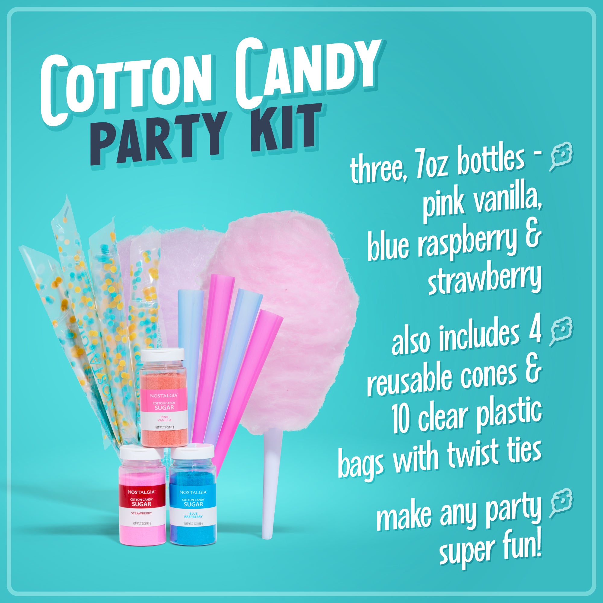 Cotton Candy Party Kit - Image 3