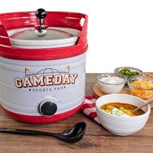 Game Day Kickin' Keg Cooker