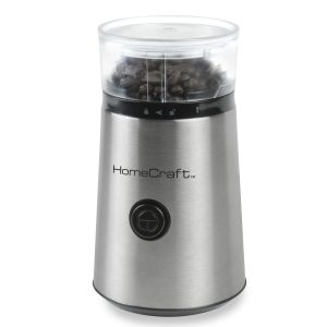 HomeCraft Stainless Steel Coffee Grinder