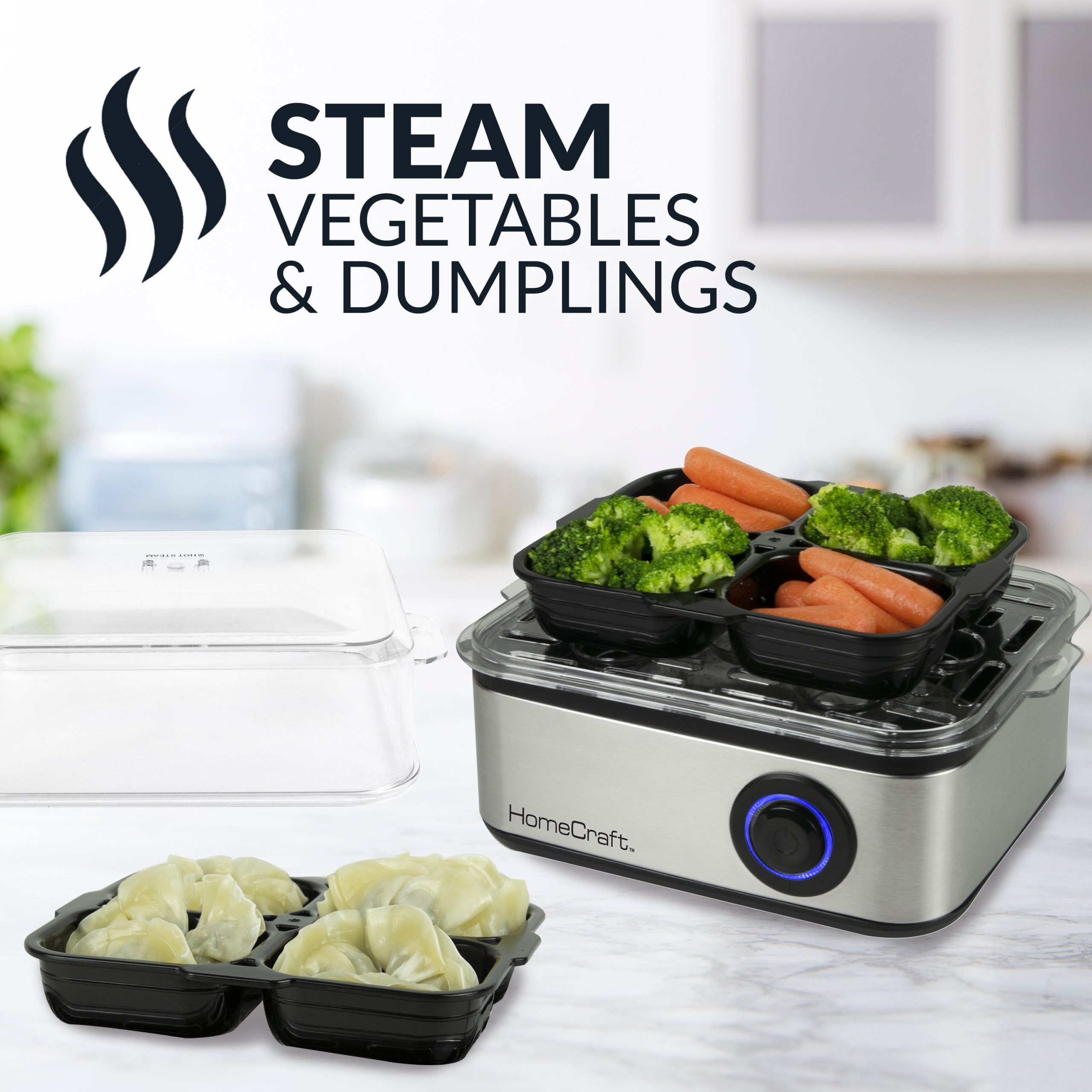 HomeCraft 8-Egg Cooker with Buzzer - Image 5