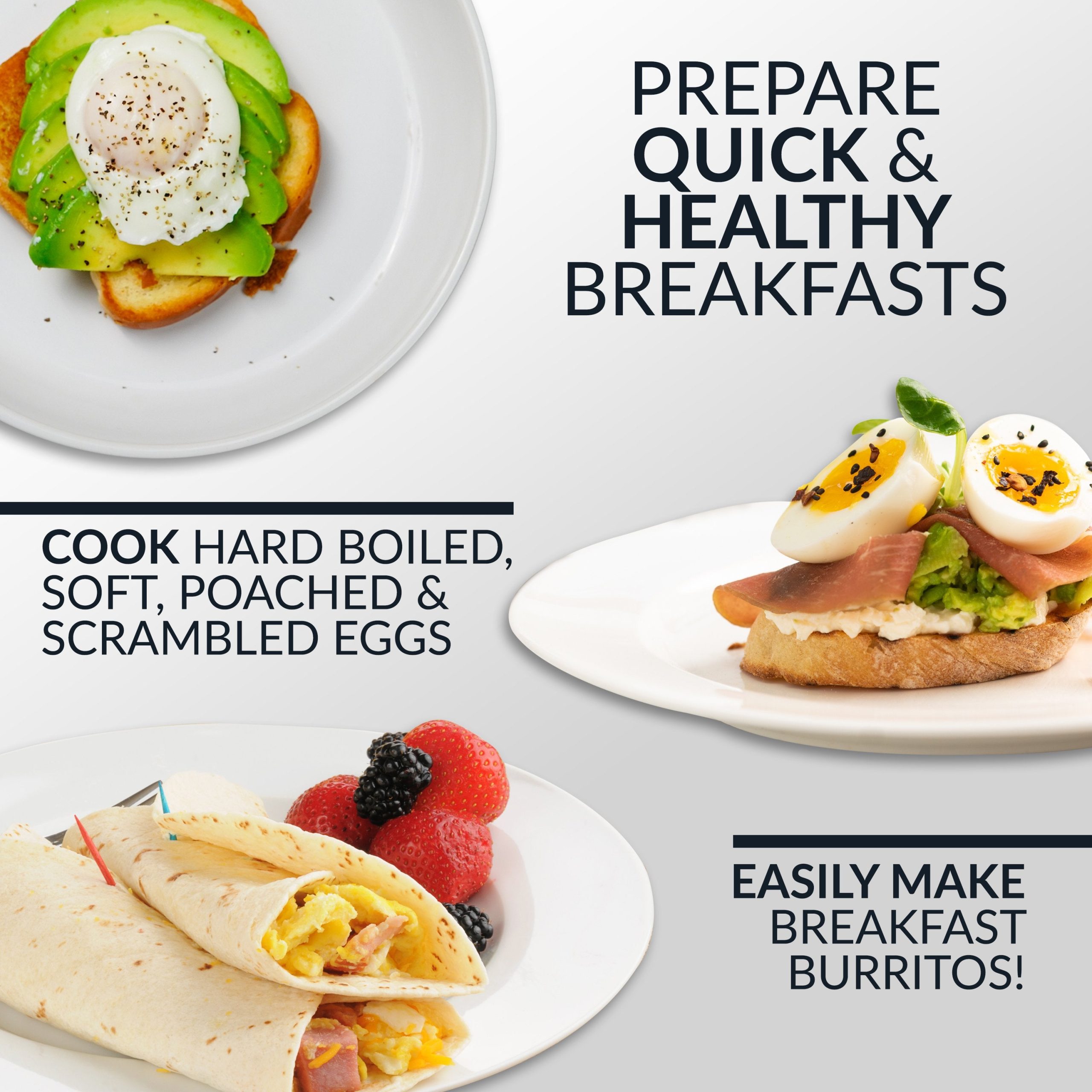 HomeCraft 8-Egg Cooker with Buzzer - Image 7