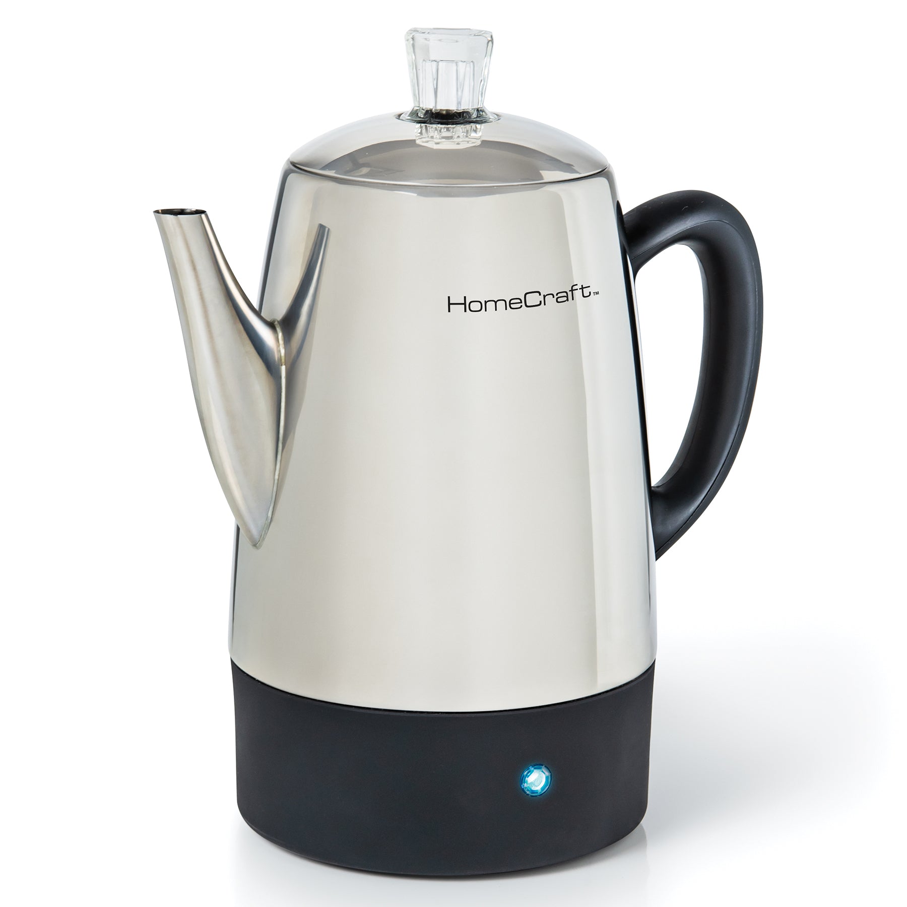 HomeCraft 10-Cup Stainless Steel Coffee Percolator - Image 9
