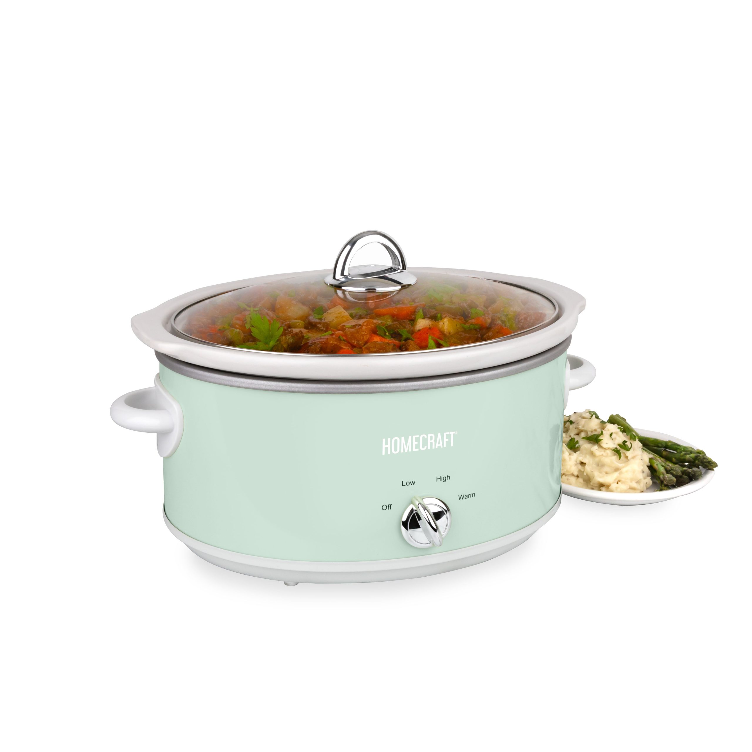 Homecraft 6 Qt Oval Slow Cooker - Image 2