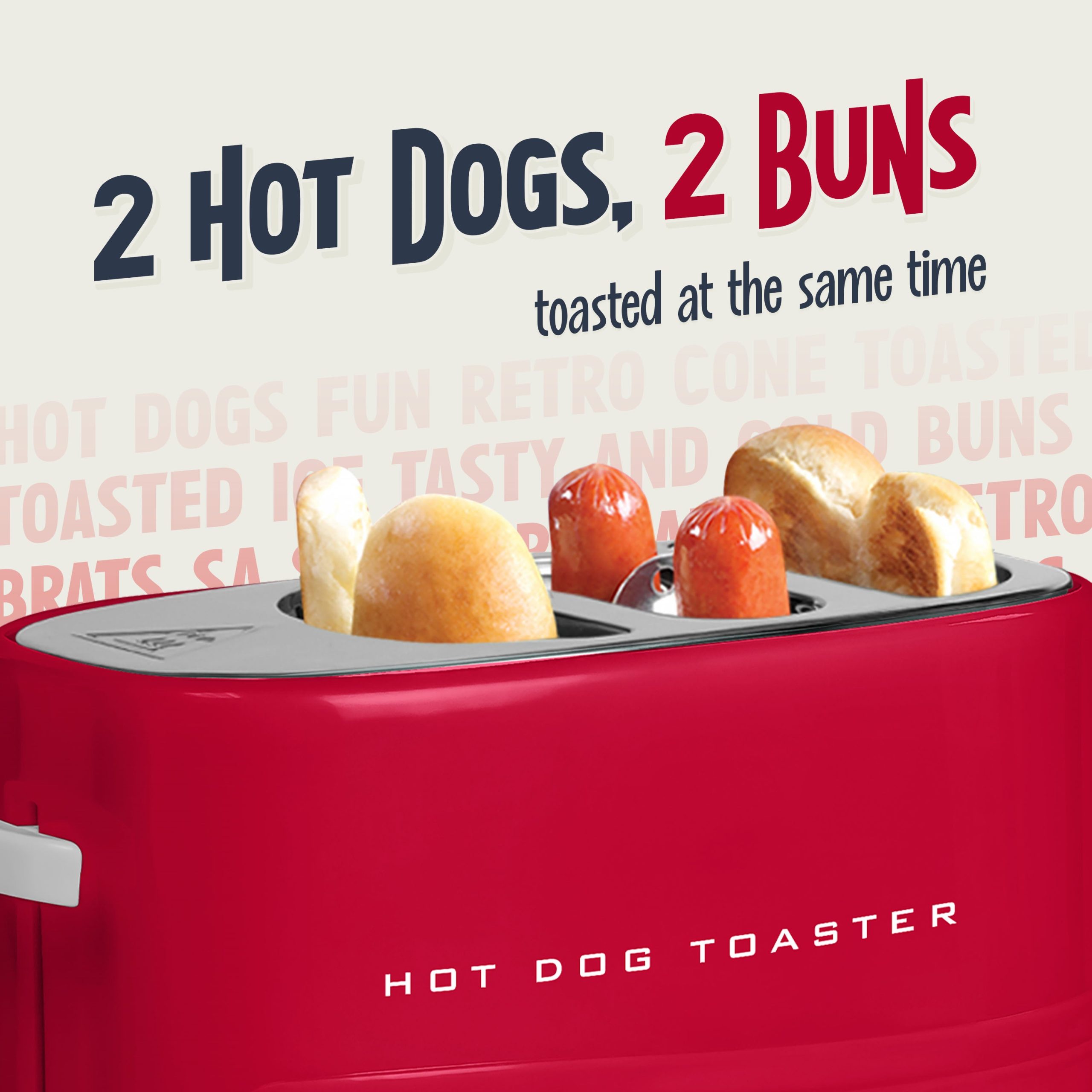 Nostalgia Pop-Up Hot Dog Toaster - Image 3