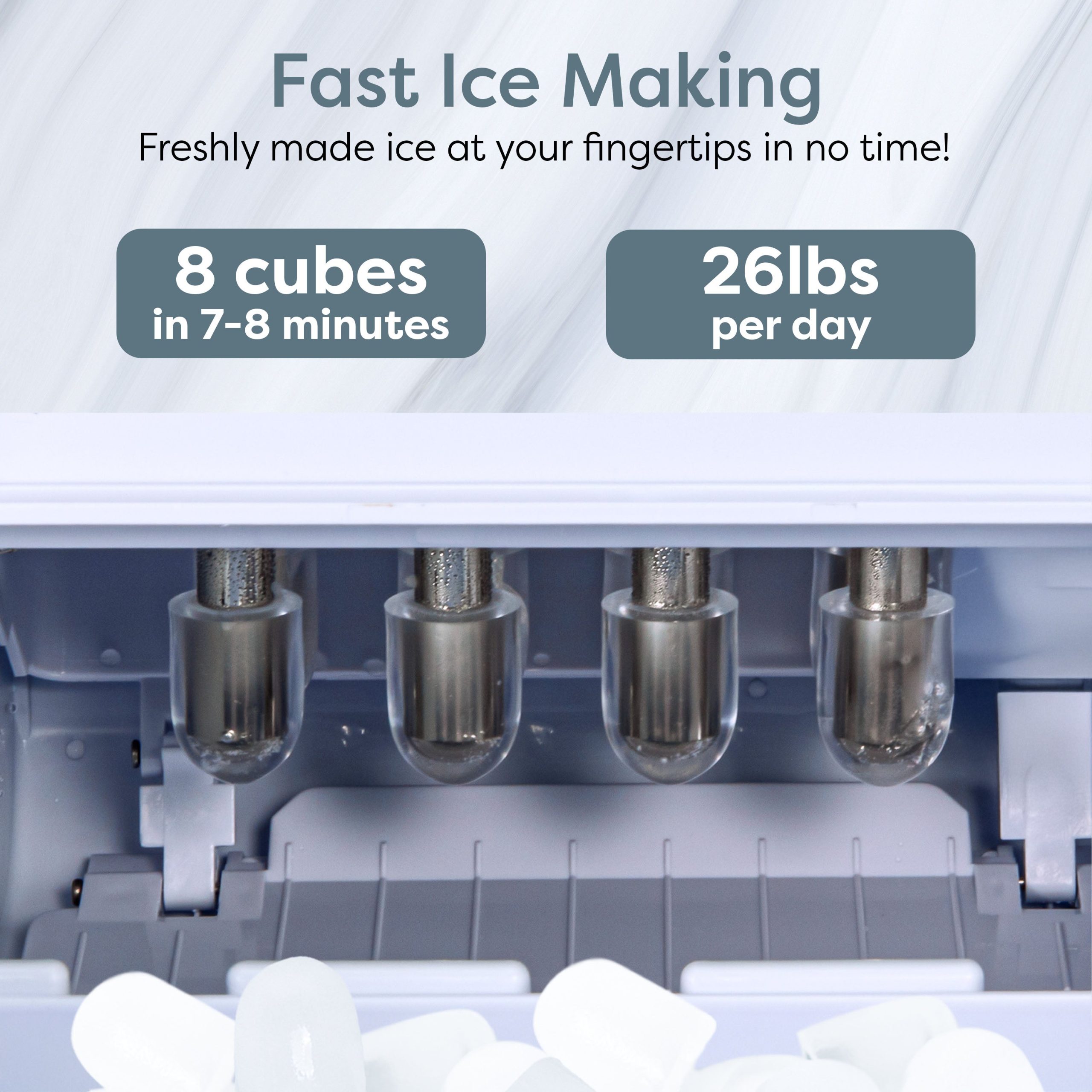 Igloo 26-lb. Self-Cleaning Countertop Ice Maker - Image 7