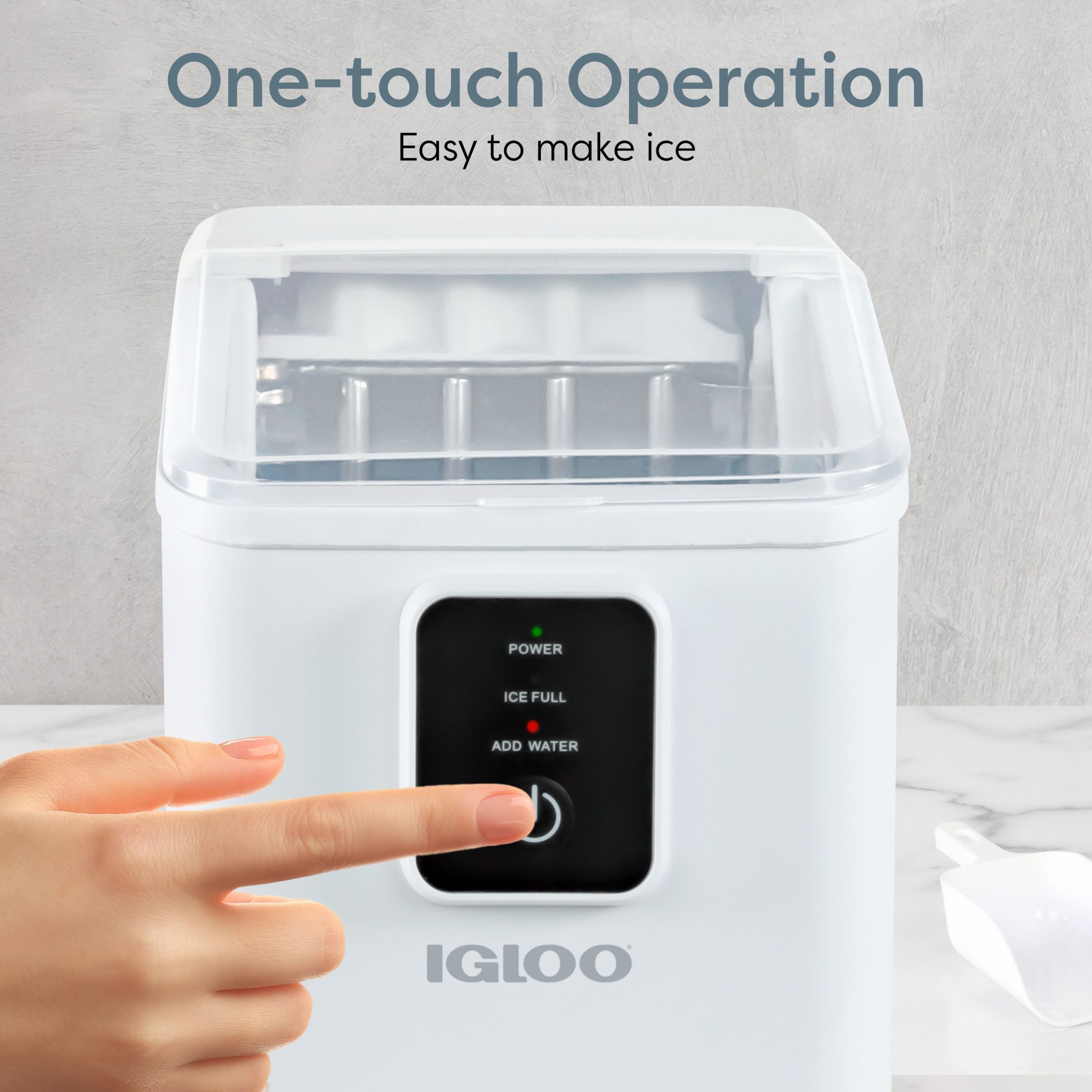 Igloo 26-lb. Self-Cleaning Countertop Ice Maker - Image 8