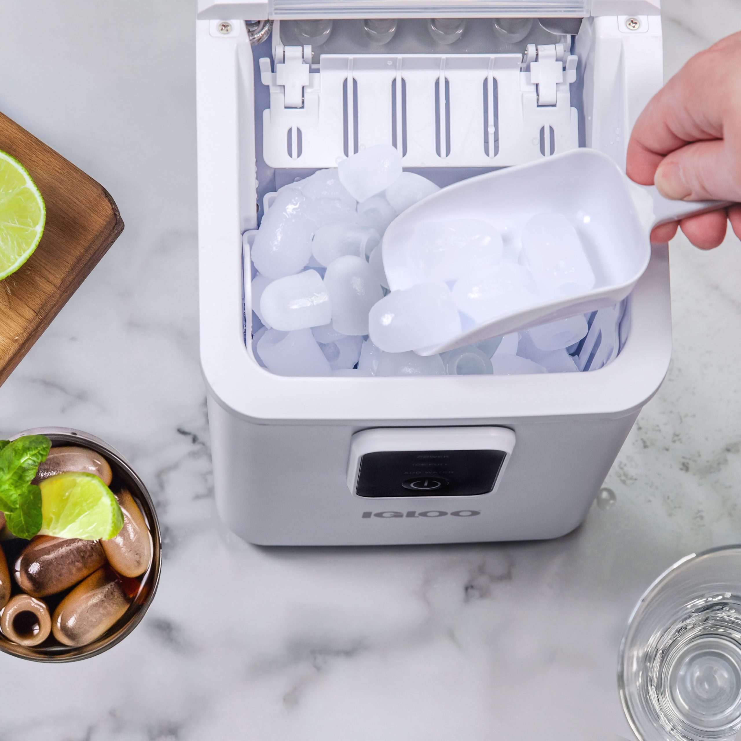 Igloo 26-lb. Self-Cleaning Countertop Ice Maker - Image 11