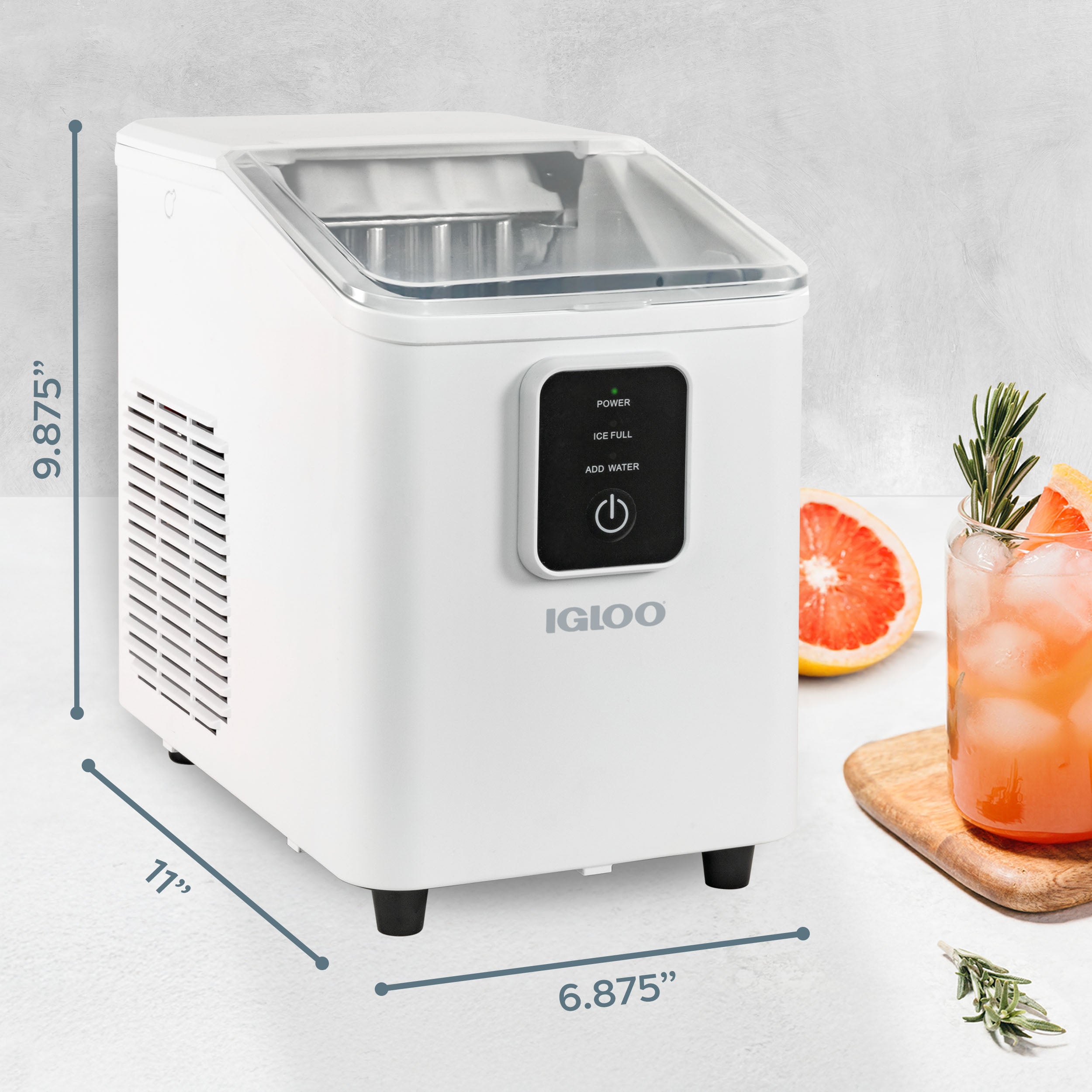 Igloo 26-lb. Self-Cleaning Countertop Ice Maker - Image 13