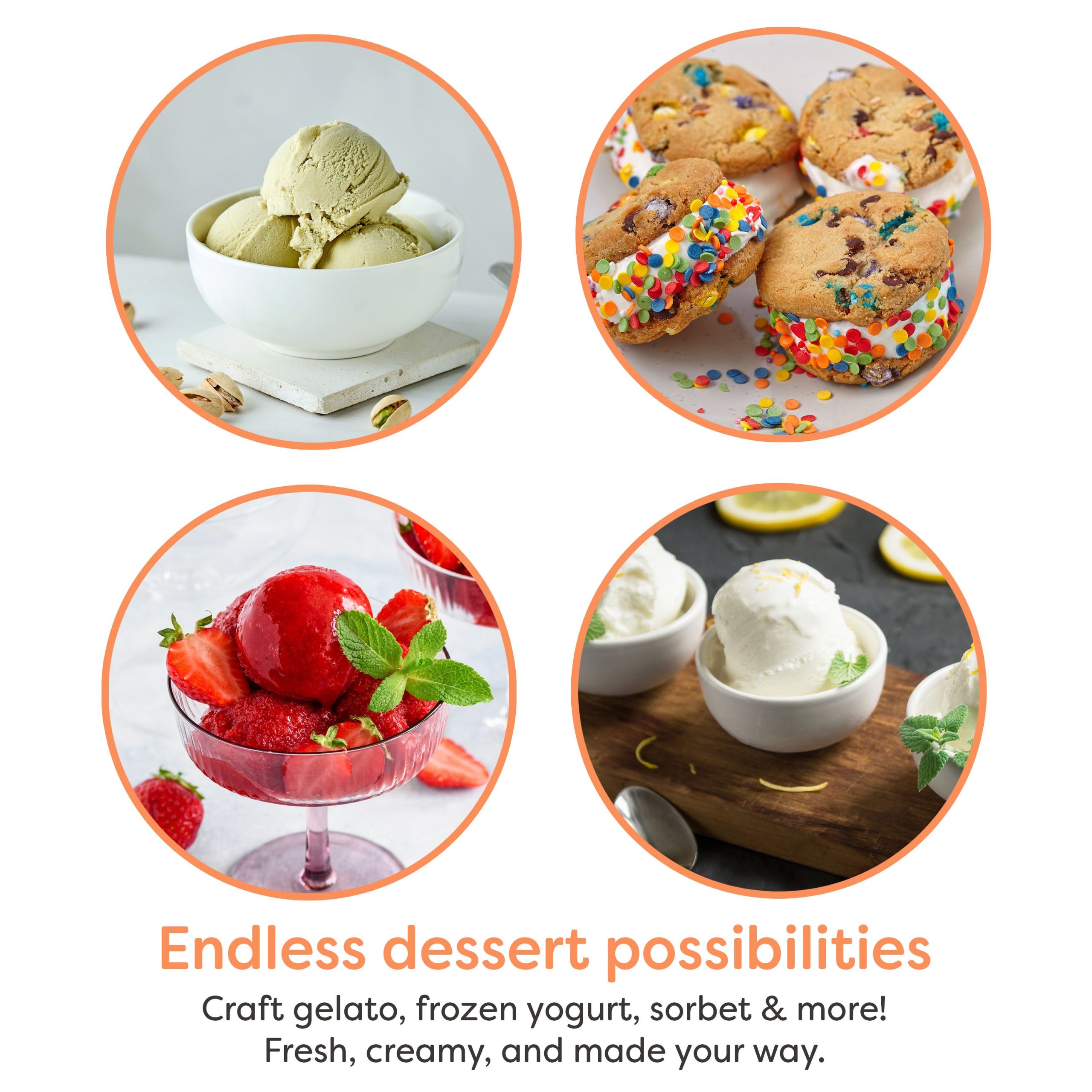 4-Quart Electric Ice Cream Maker - Image 5