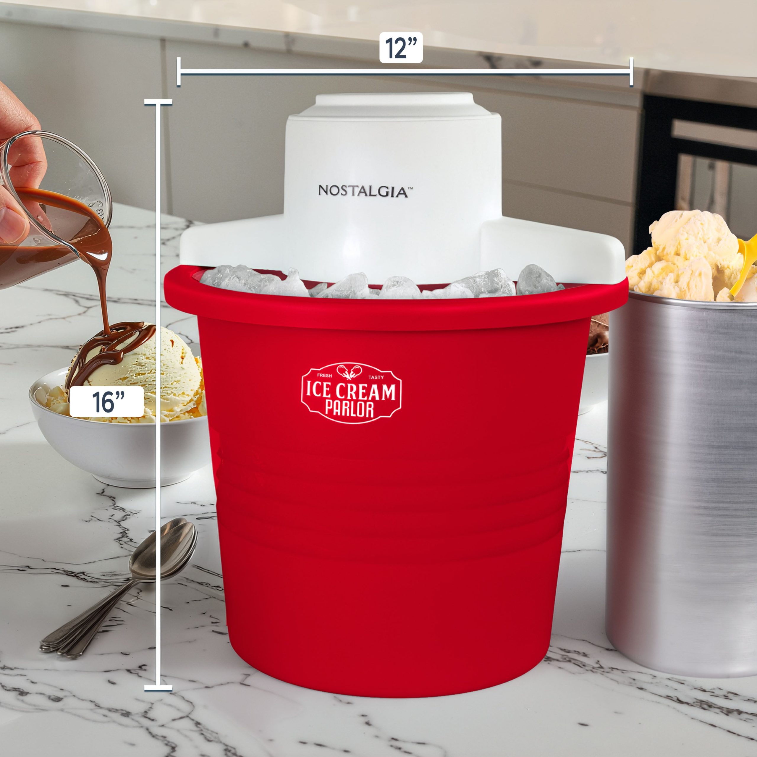 4-Quart Electric Ice Cream Maker - Image 8