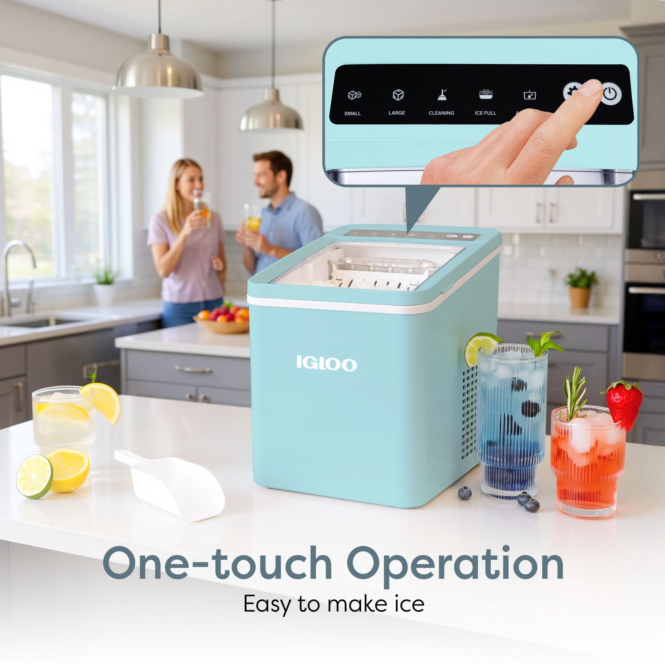Igloo 26-Pound Automatic Portable Countertop Ice Maker Machine - Image 8