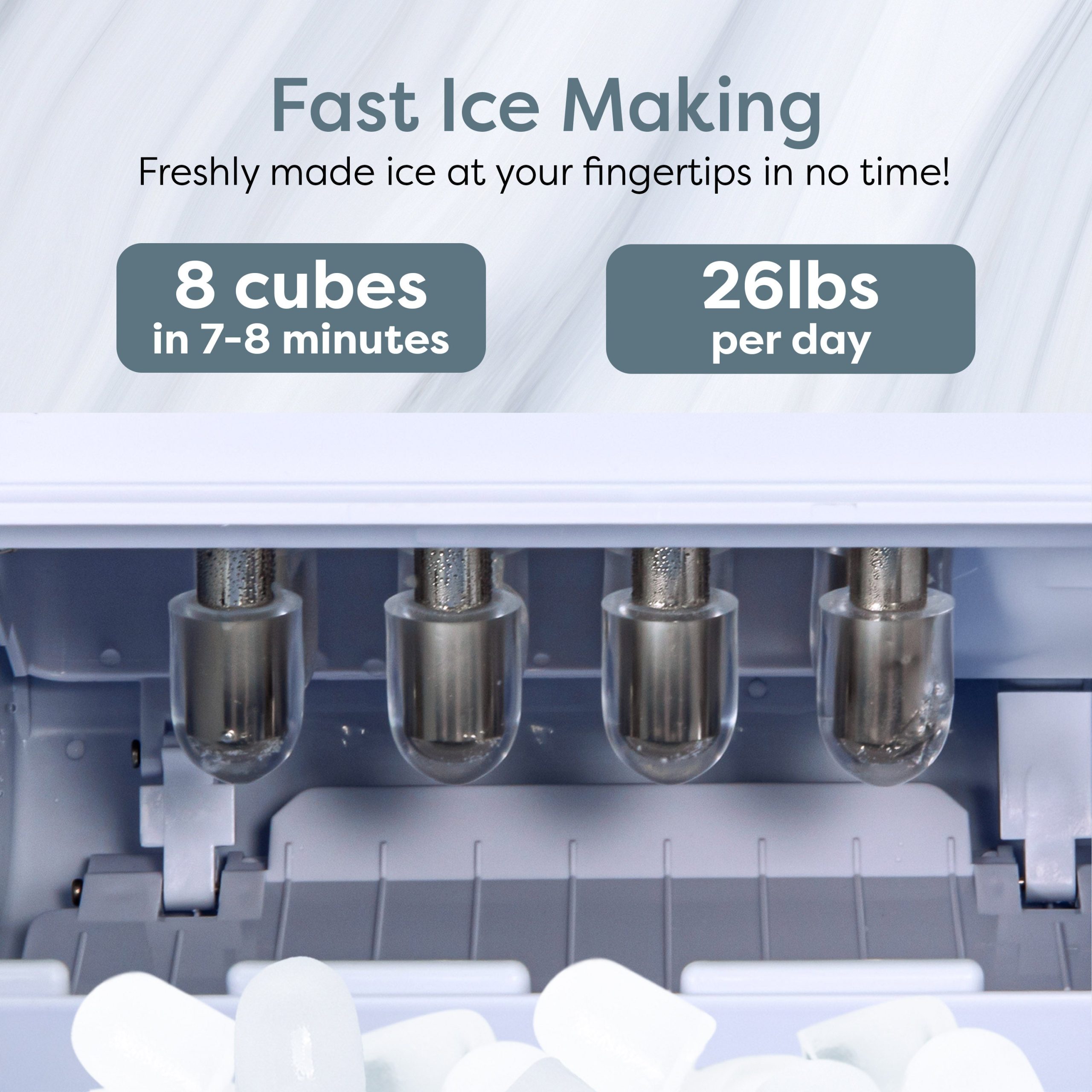 Igloo 26-Pound Automatic Portable Countertop Ice Maker Machine - Image 6
