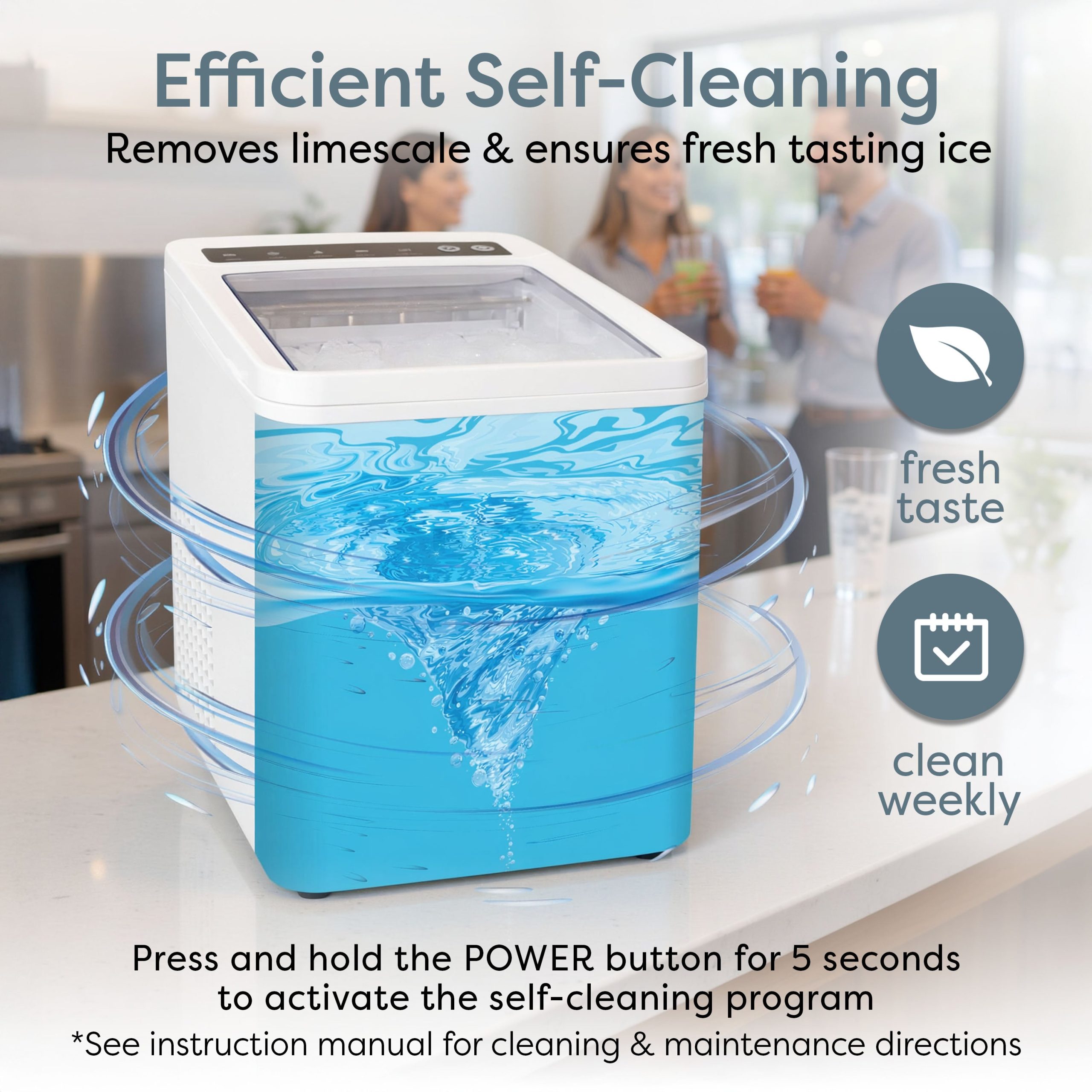 Igloo 26-Pound Automatic Portable Countertop Ice Maker Machine - Image 10