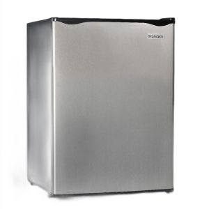 Igloo 2.6 Cu. Ft. Refrigerator w/ Freezer. Platinum