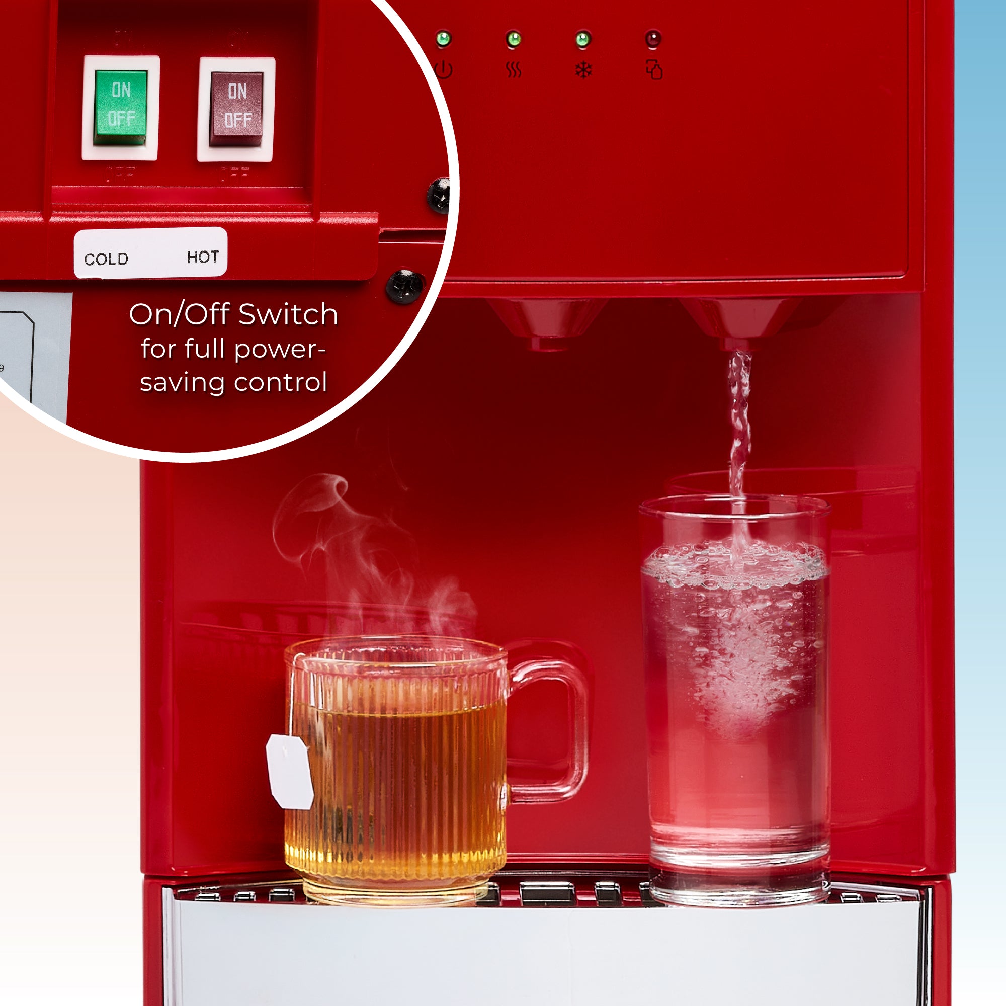 Igloo Retro Water Cooler. Retro Red - Image 5