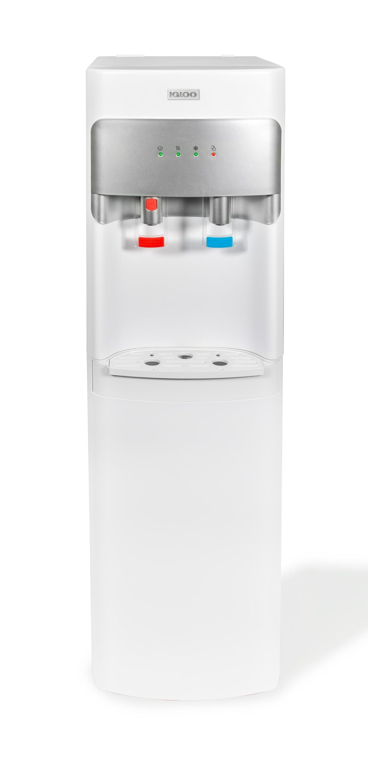 Igloo 3 & 5 Gallon Bottom Load Hot & Cold Water Dispenser. White