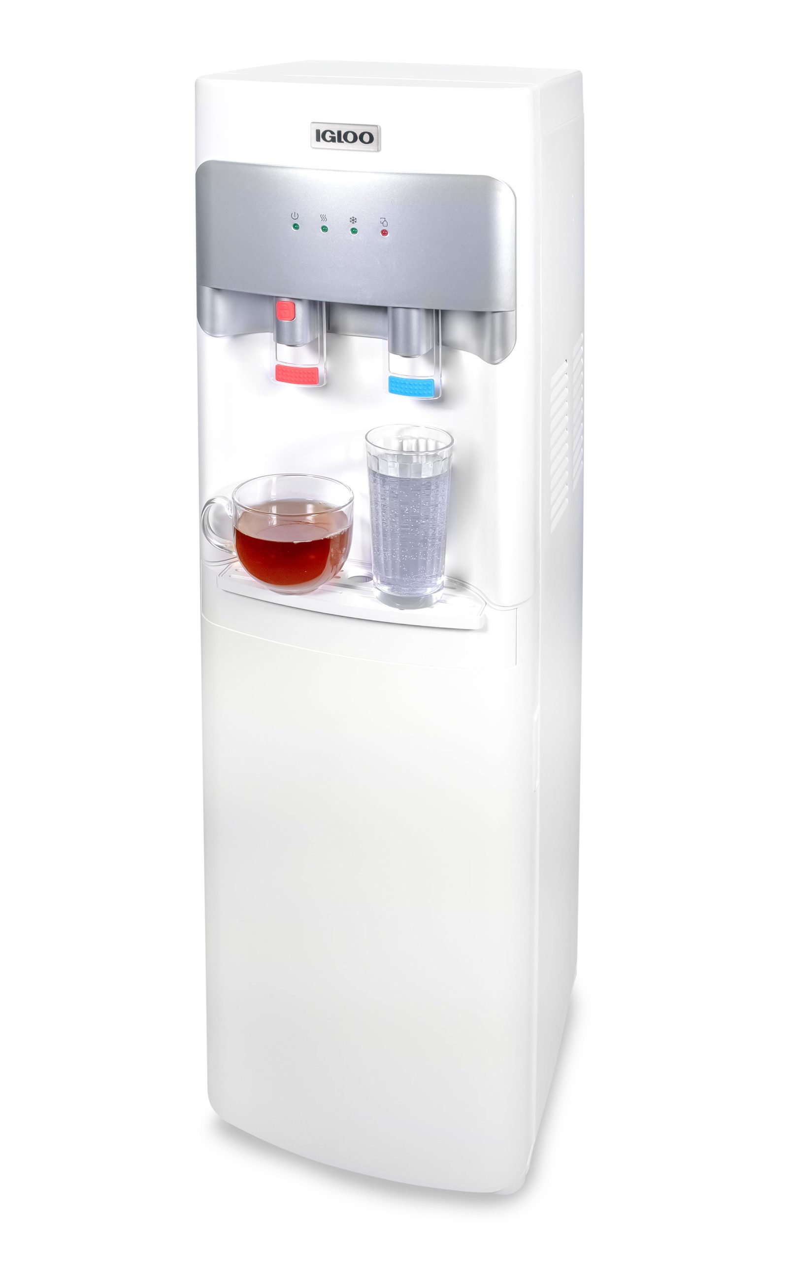 Igloo 3 & 5 Gallon Bottom Load Hot & Cold Water Dispenser. White - Image 3