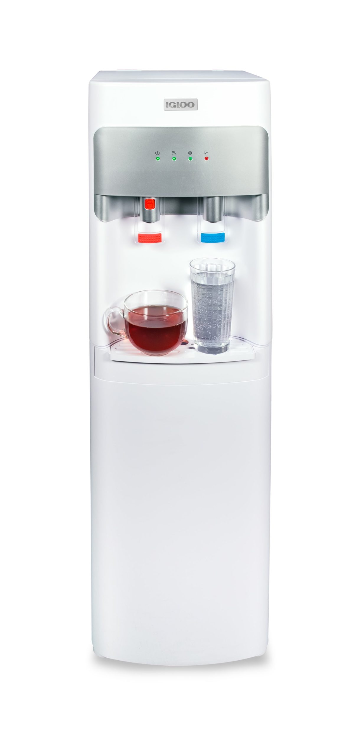 Igloo 3 & 5 Gallon Bottom Load Hot & Cold Water Dispenser. White - Image 4