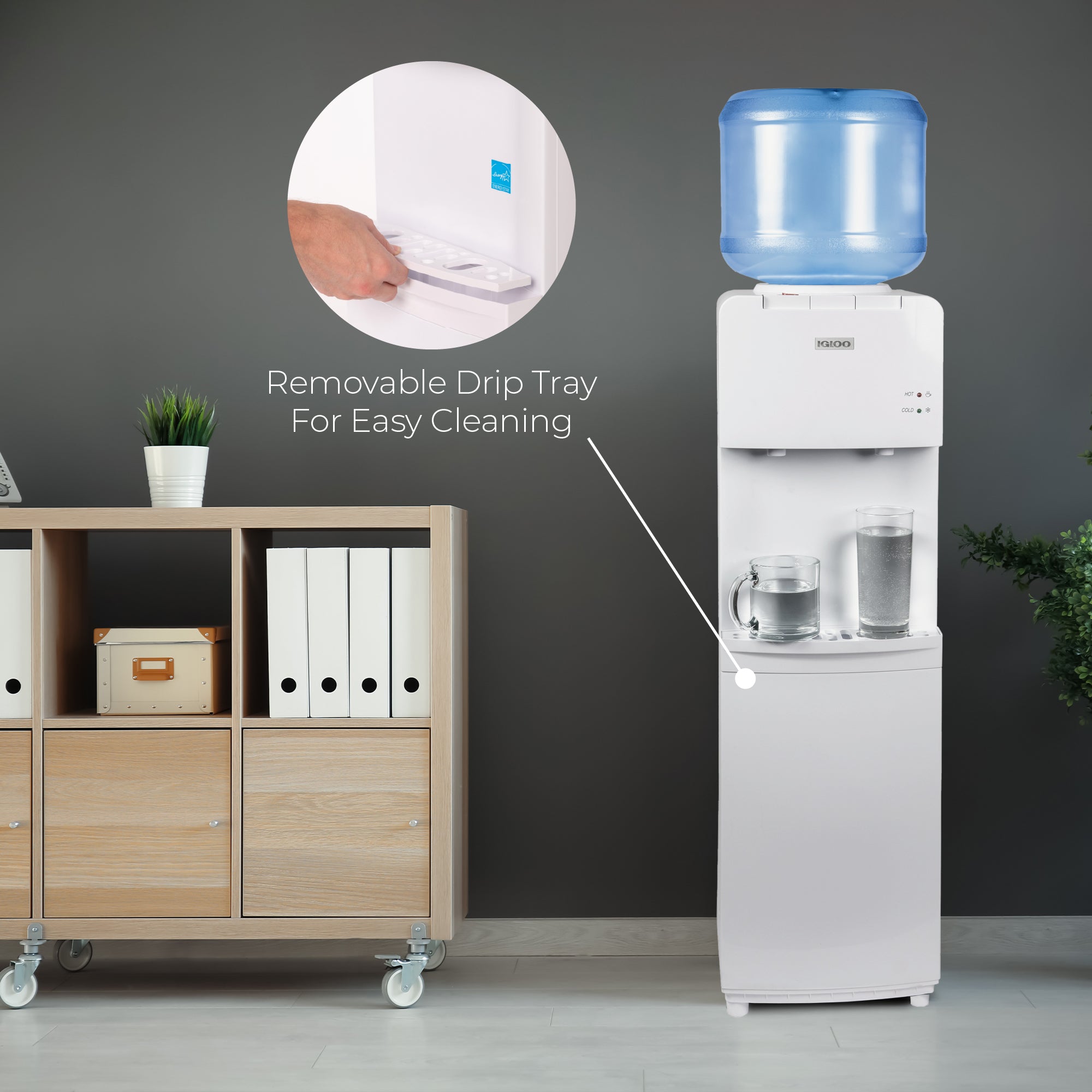 Igloo® Hot & Cold Top Loading Water Dispenser - Image 5