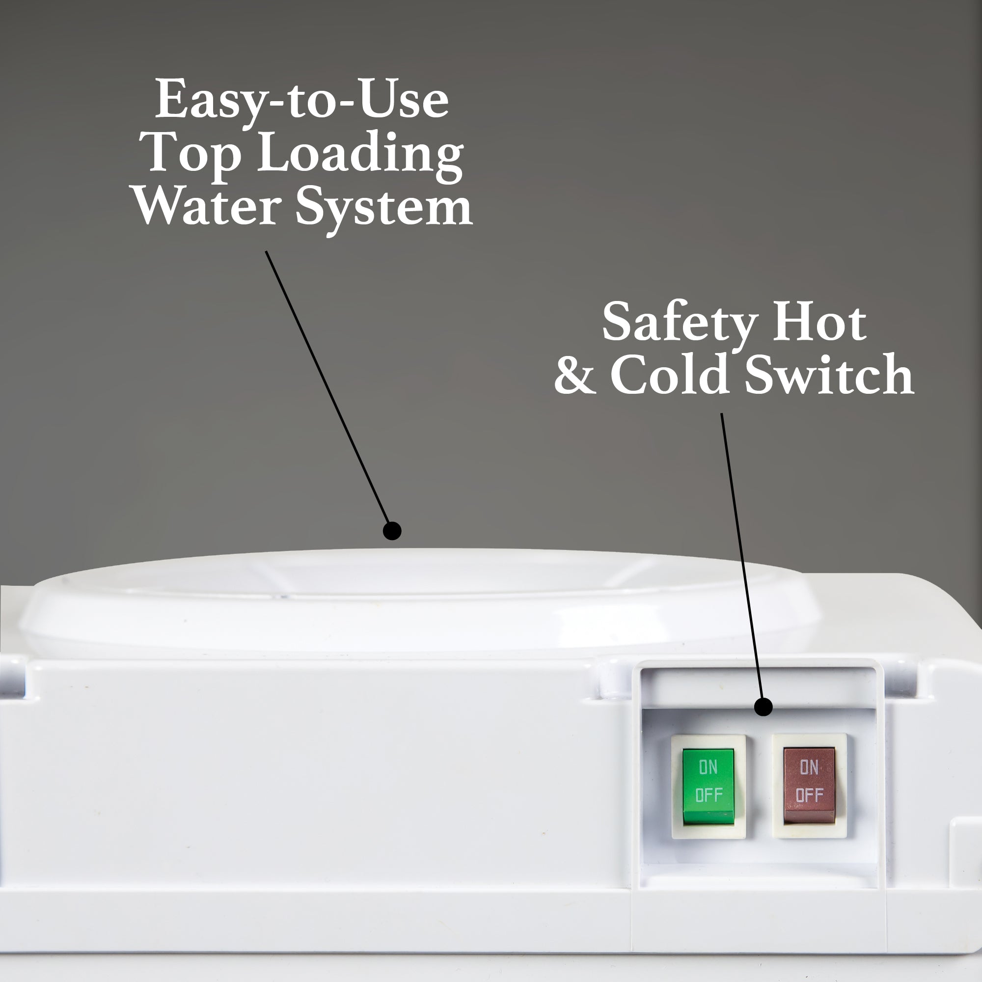 Igloo® Hot & Cold Top Loading Water Dispenser - Image 4