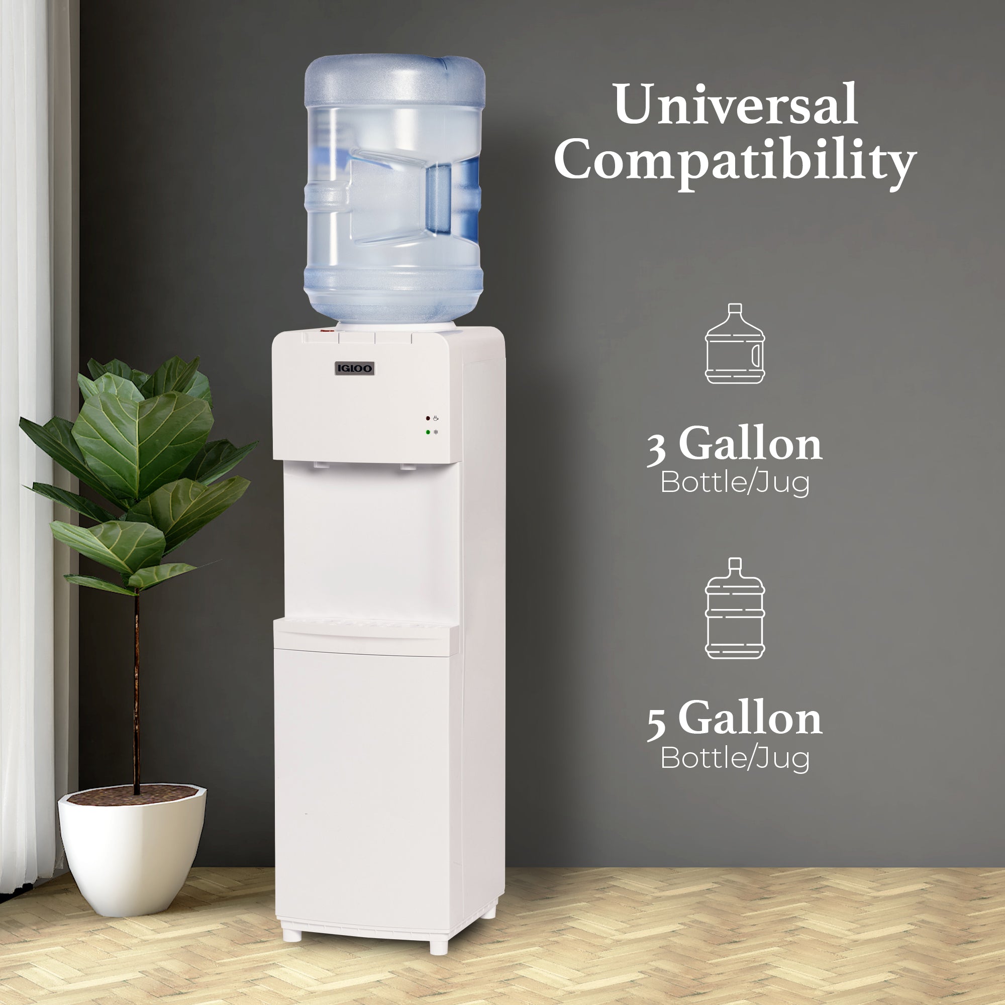 Igloo® Hot & Cold Top Loading Water Dispenser - Image 2
