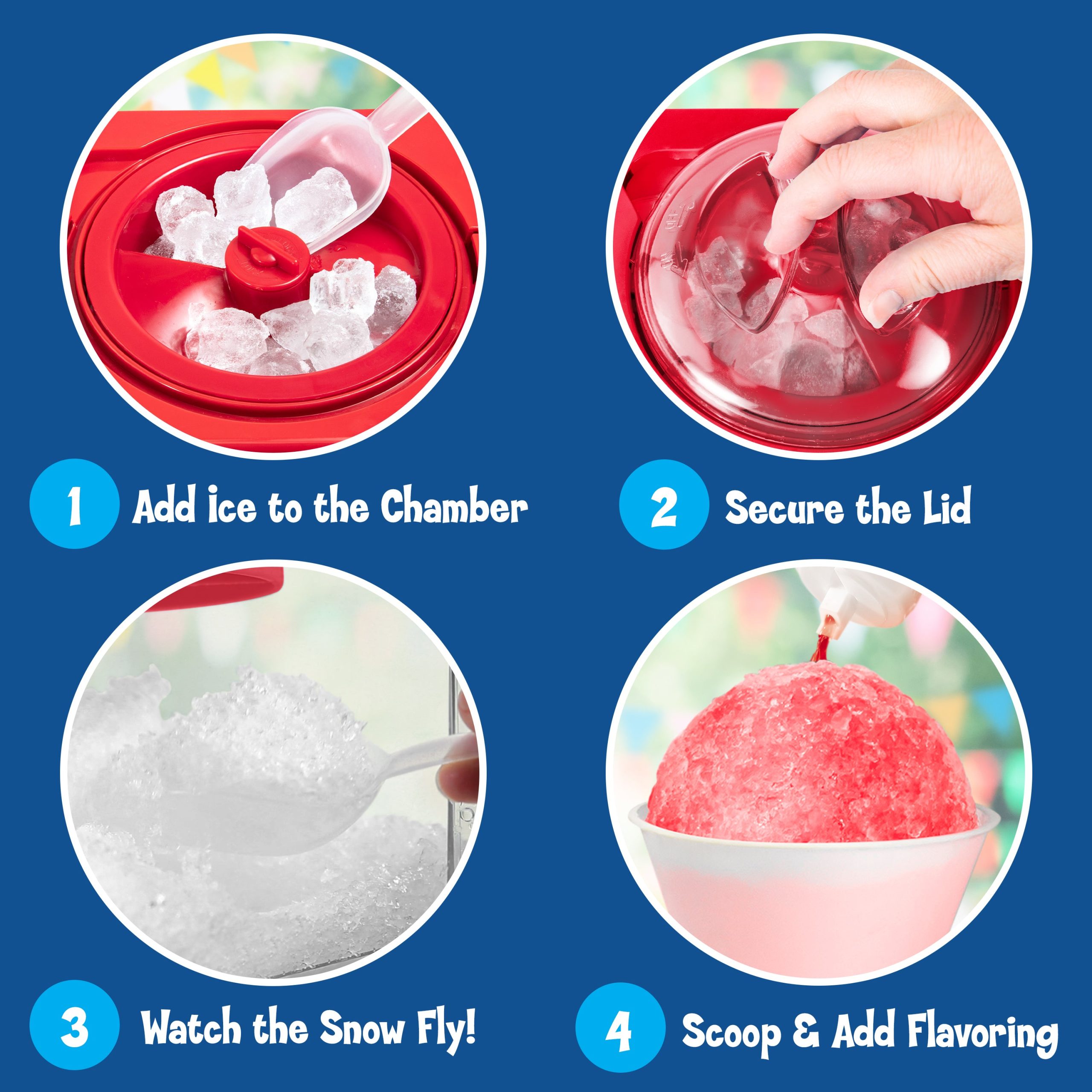 Kool-Aid Snow Cone Maker & Shaved Ice Storage - Image 6