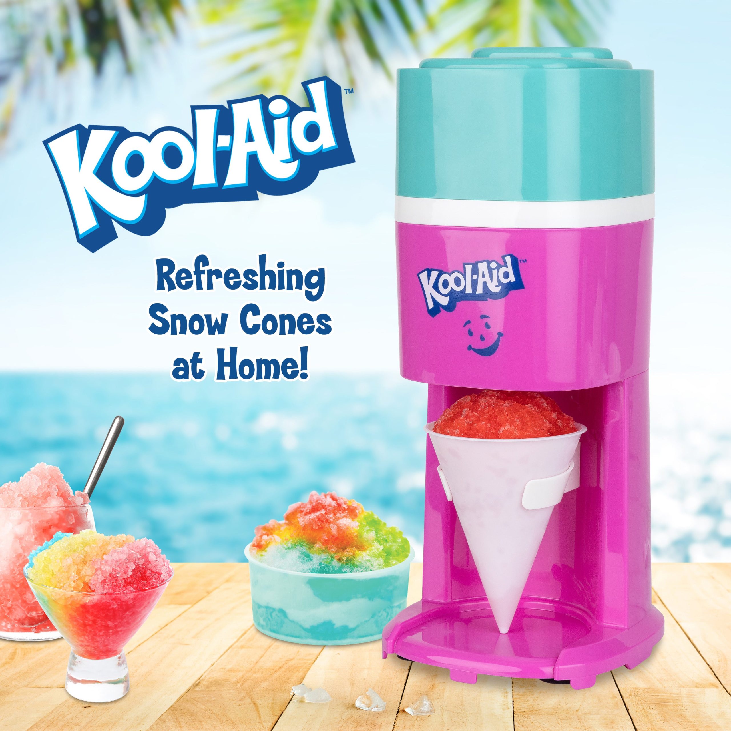 Kool-Aid Electric Shaved Ice & Snow Cone Maker with Ice Mold - Image 3