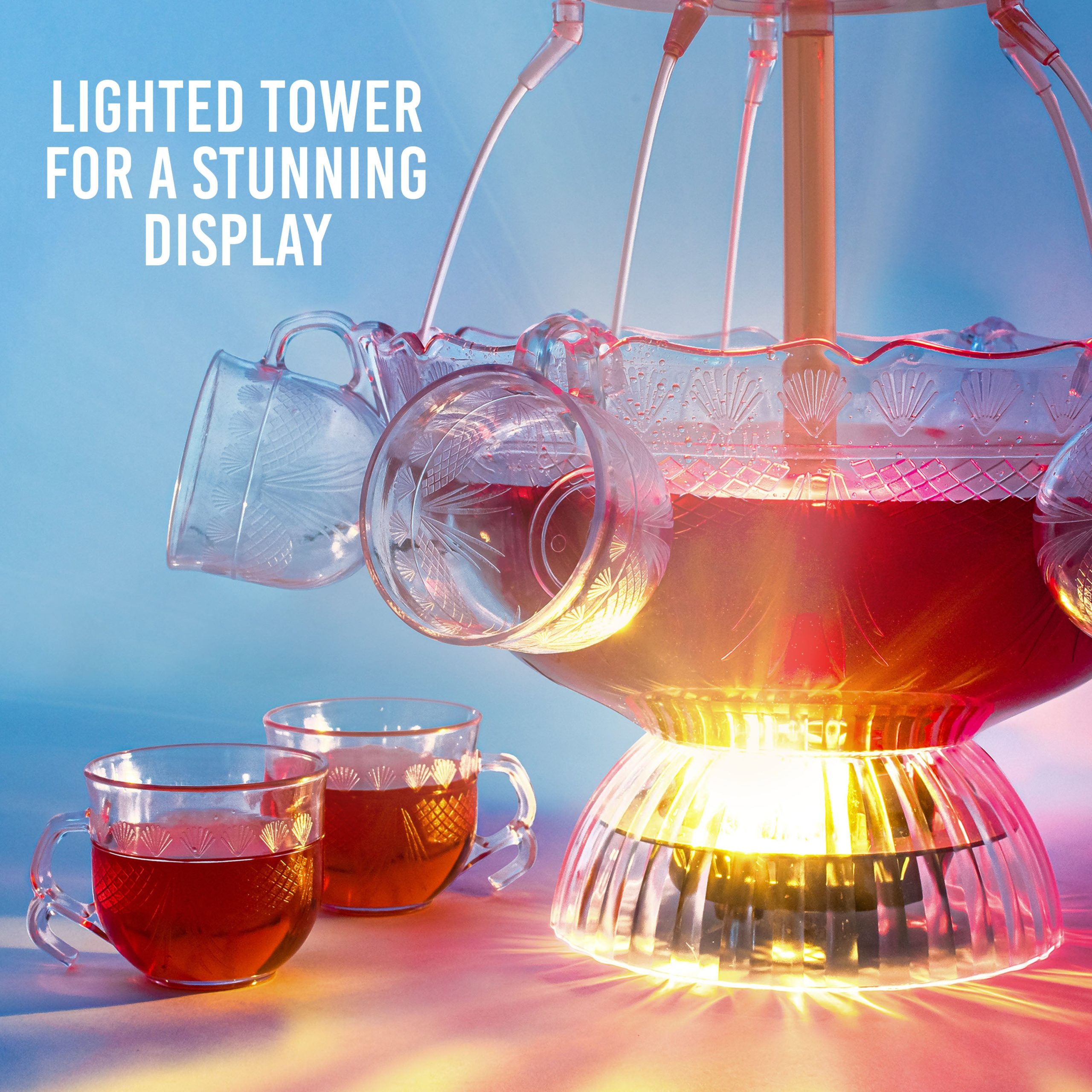3-Tier Lighted Party Fountain - Image 5