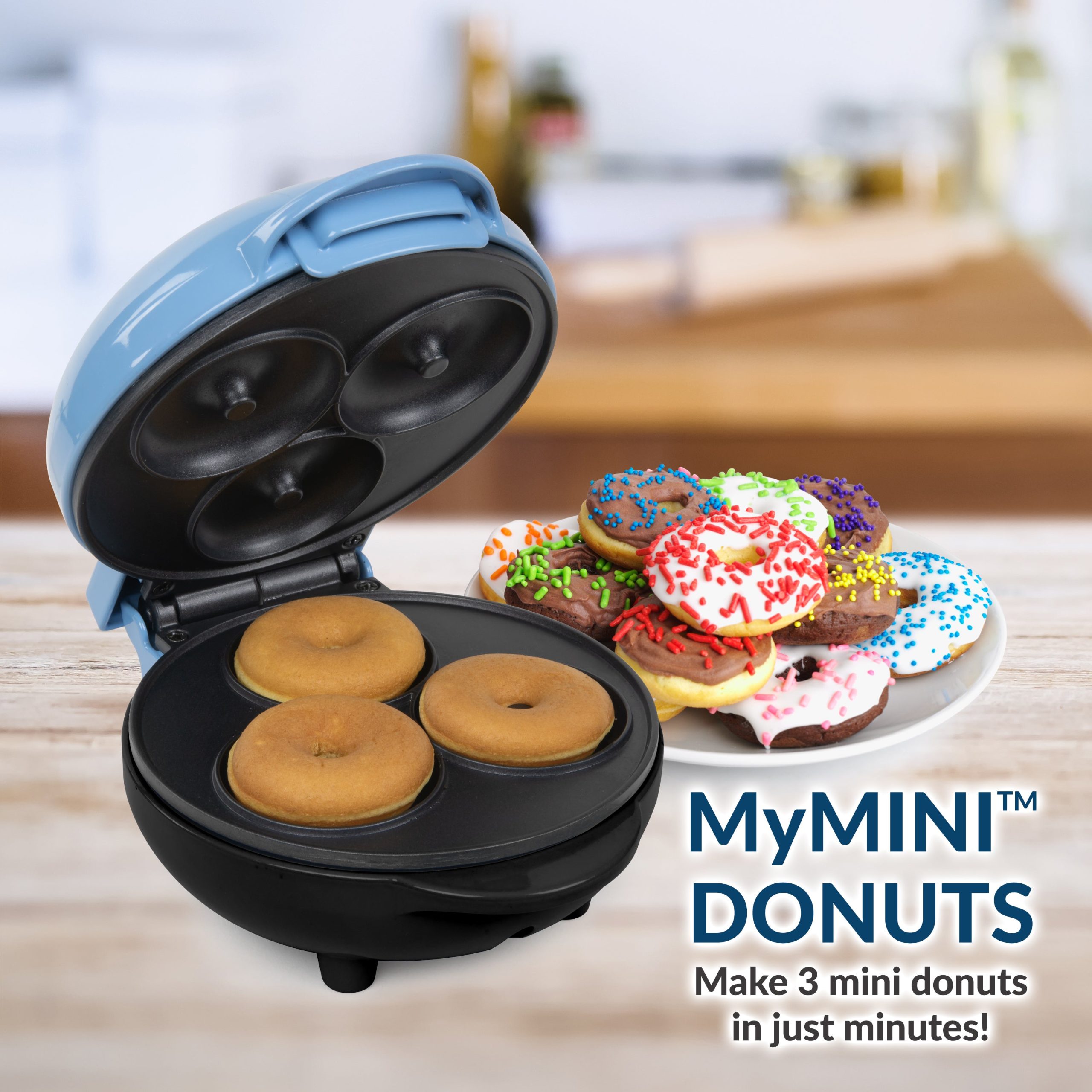 MyMini Orbital Donut Maker. Blue - Image 3
