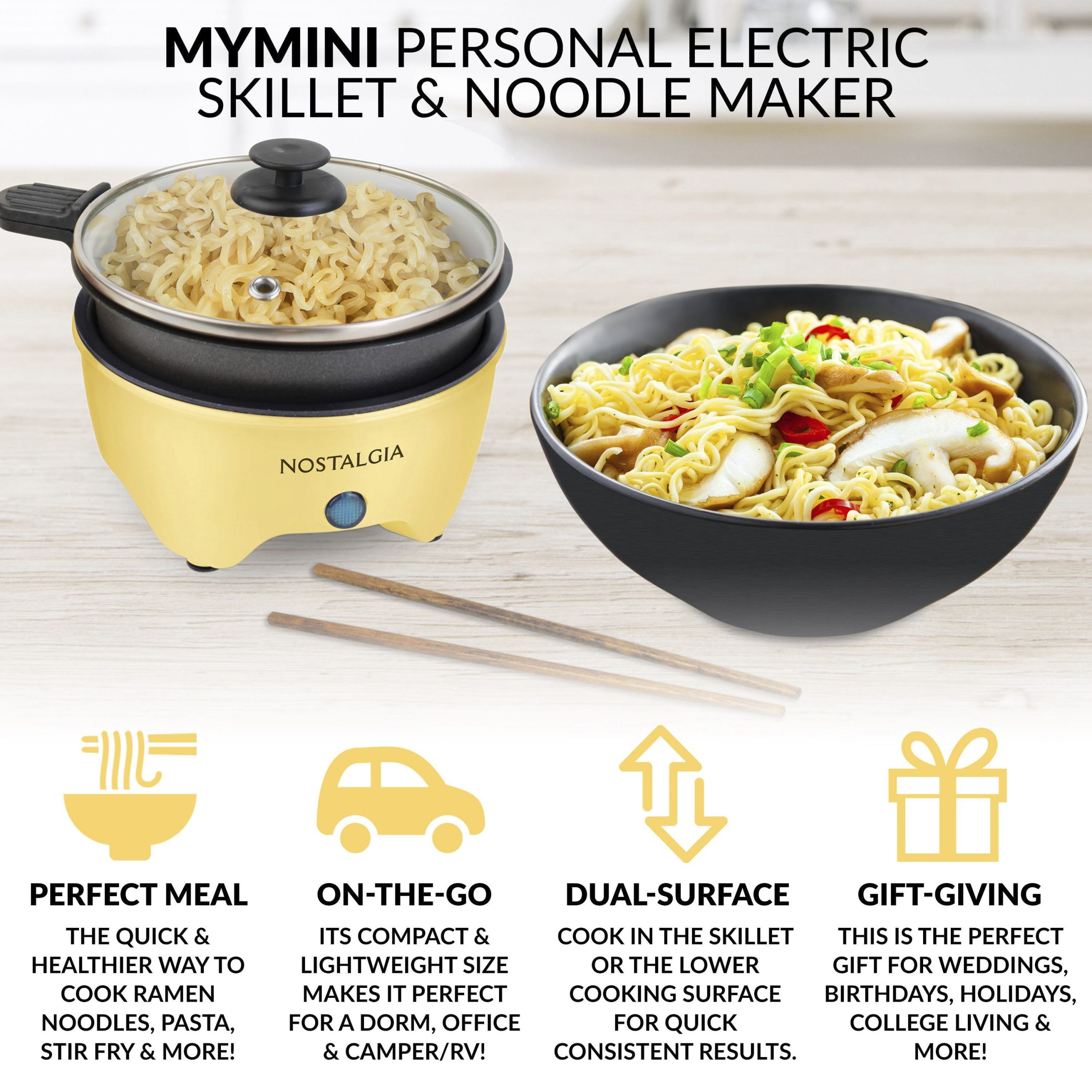 MyMini™ Personal Electric Skillet & Grill - Image 2