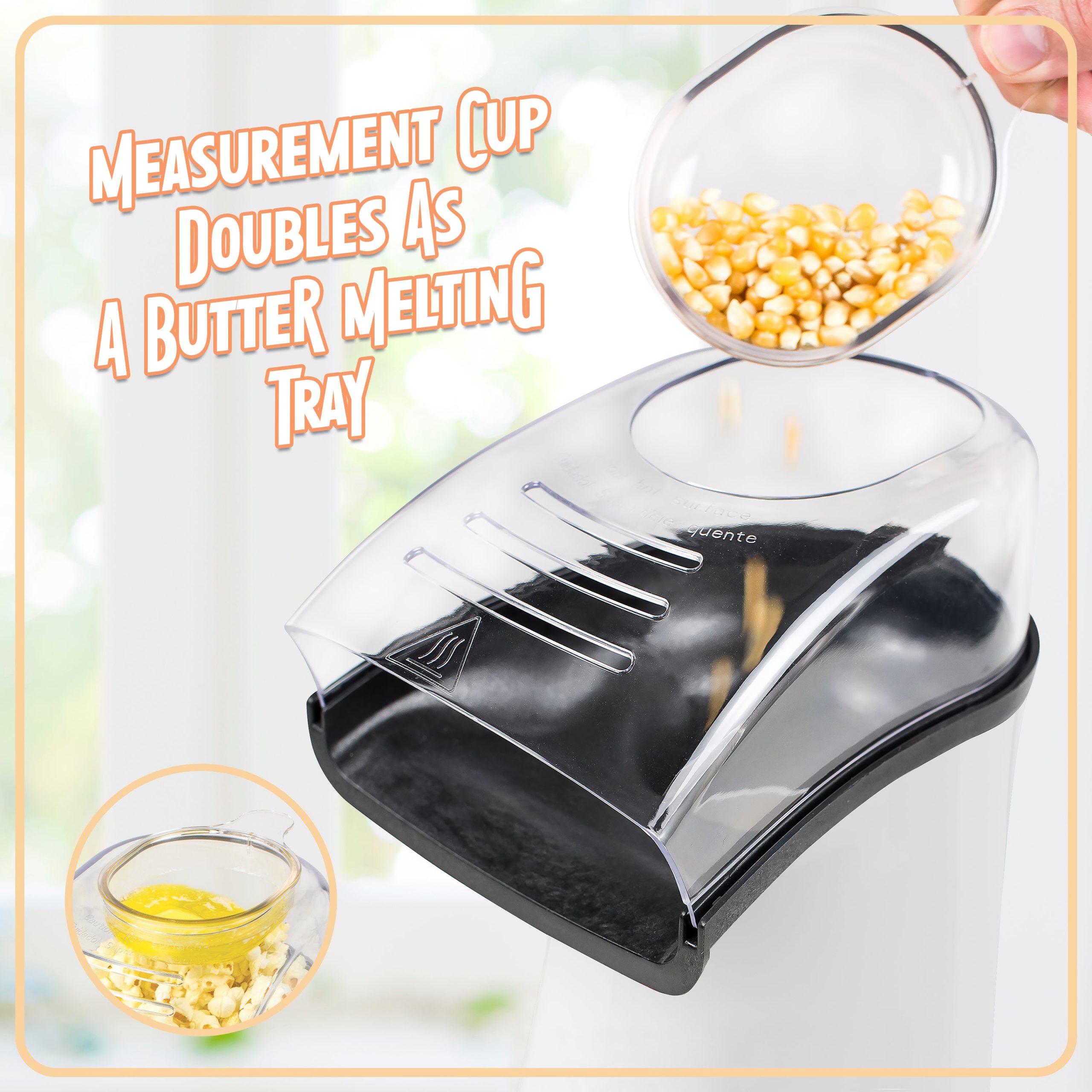 Air-Pop Popcorn Maker. White - Image 5