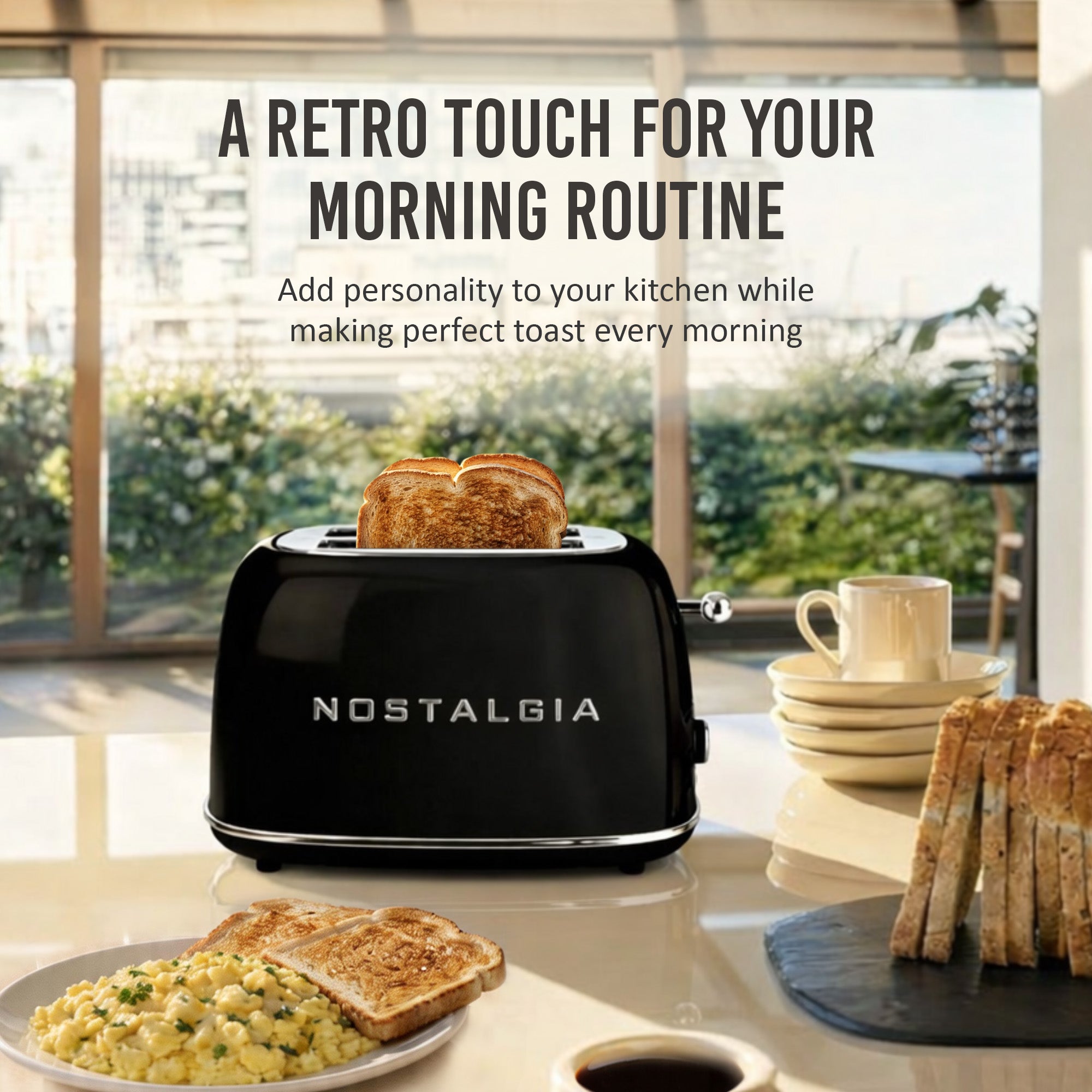 Classic Retro 2-Slice Toaster - Image 7