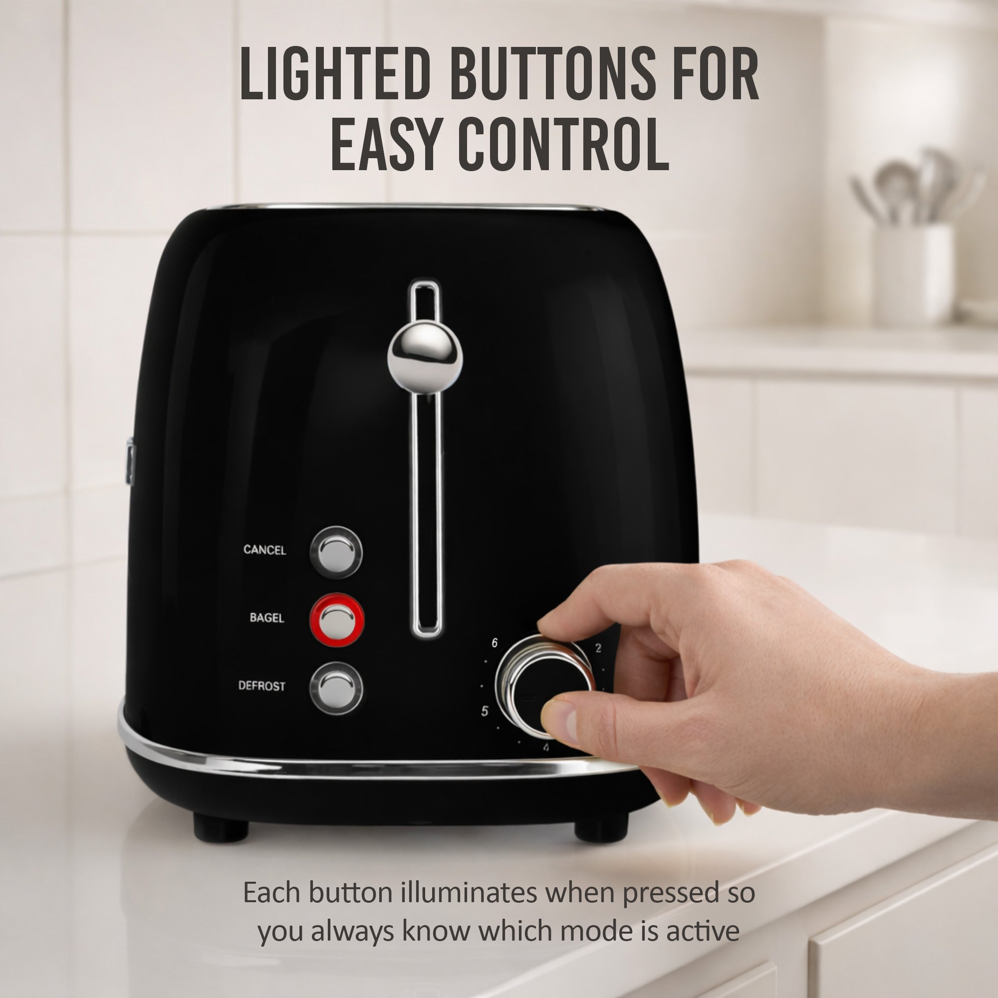 Classic Retro 2-Slice Toaster - Image 8