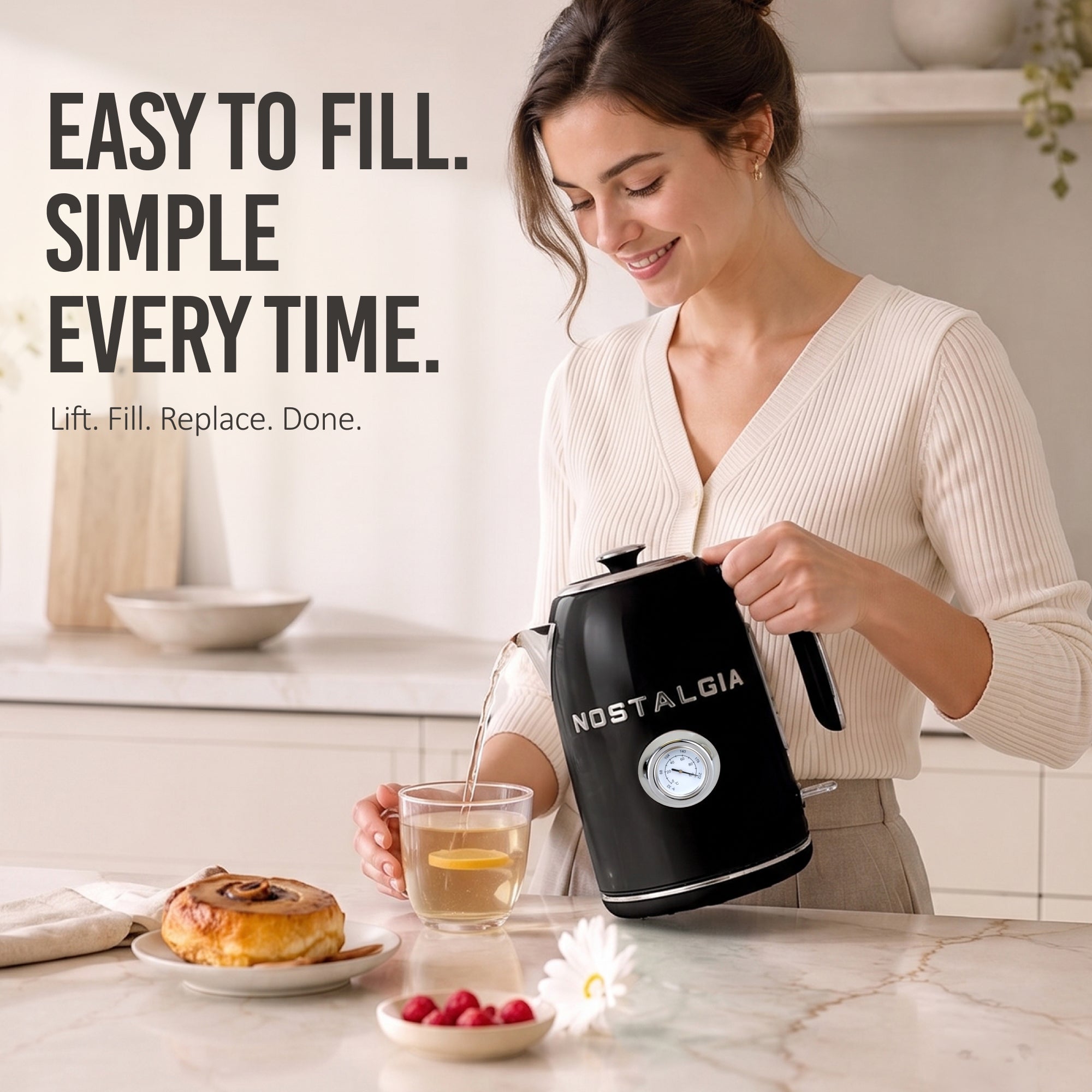 Classic Retro Water Kettle. 1.7 L - Image 4