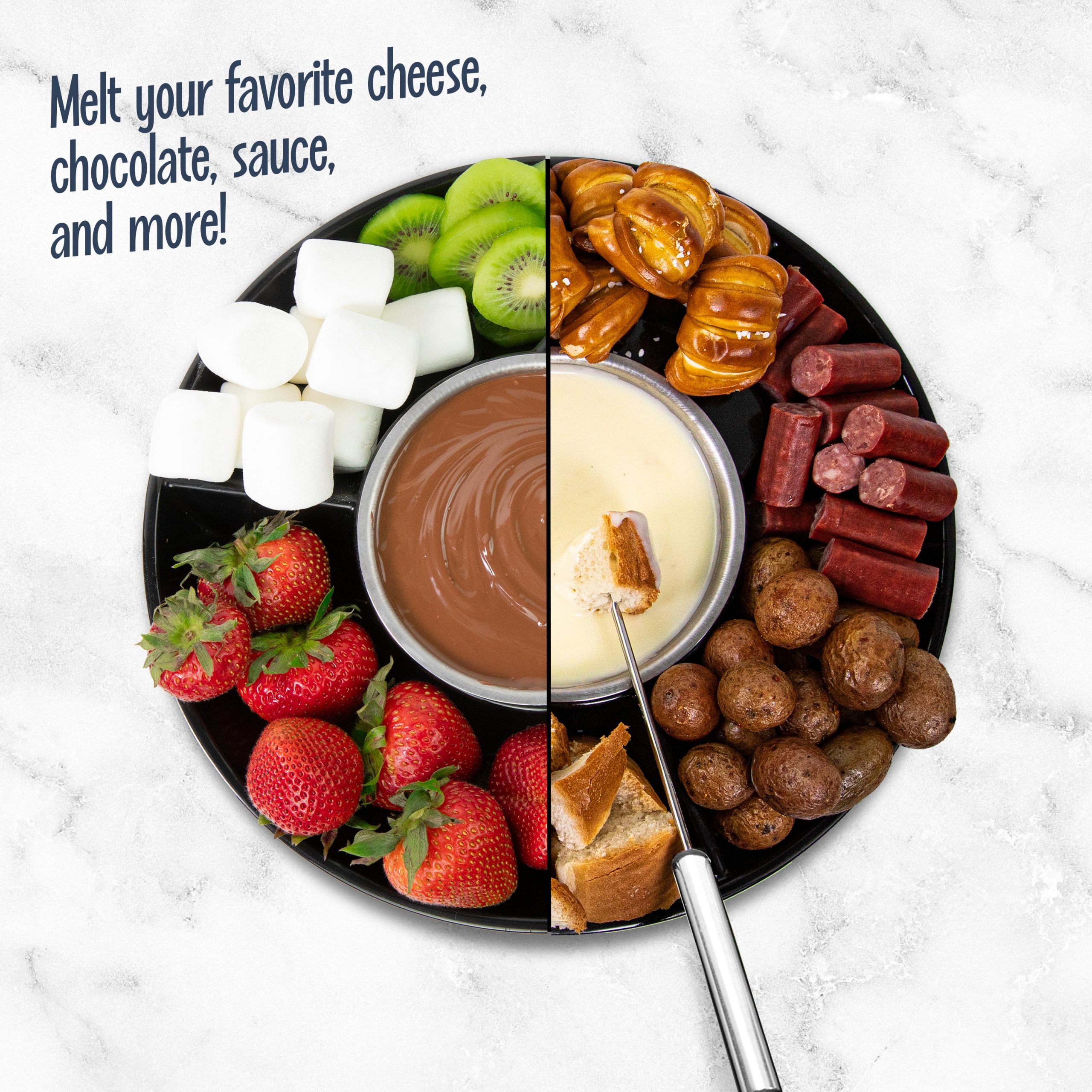 10-Ounce Electric Fondue Party Set - Image 5