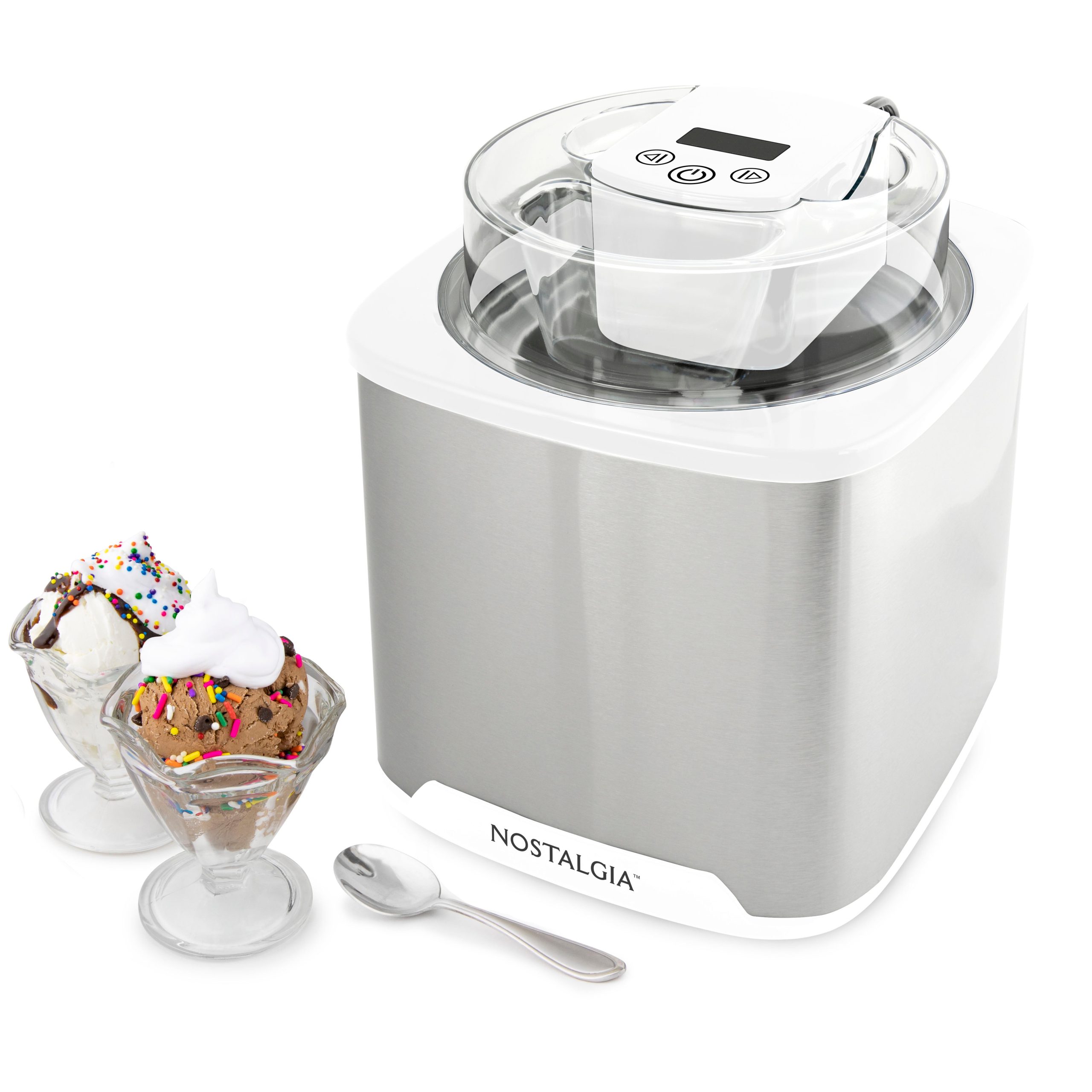 Stainless Steel 2-Quart Digital Ice Cream Maker - Image 9