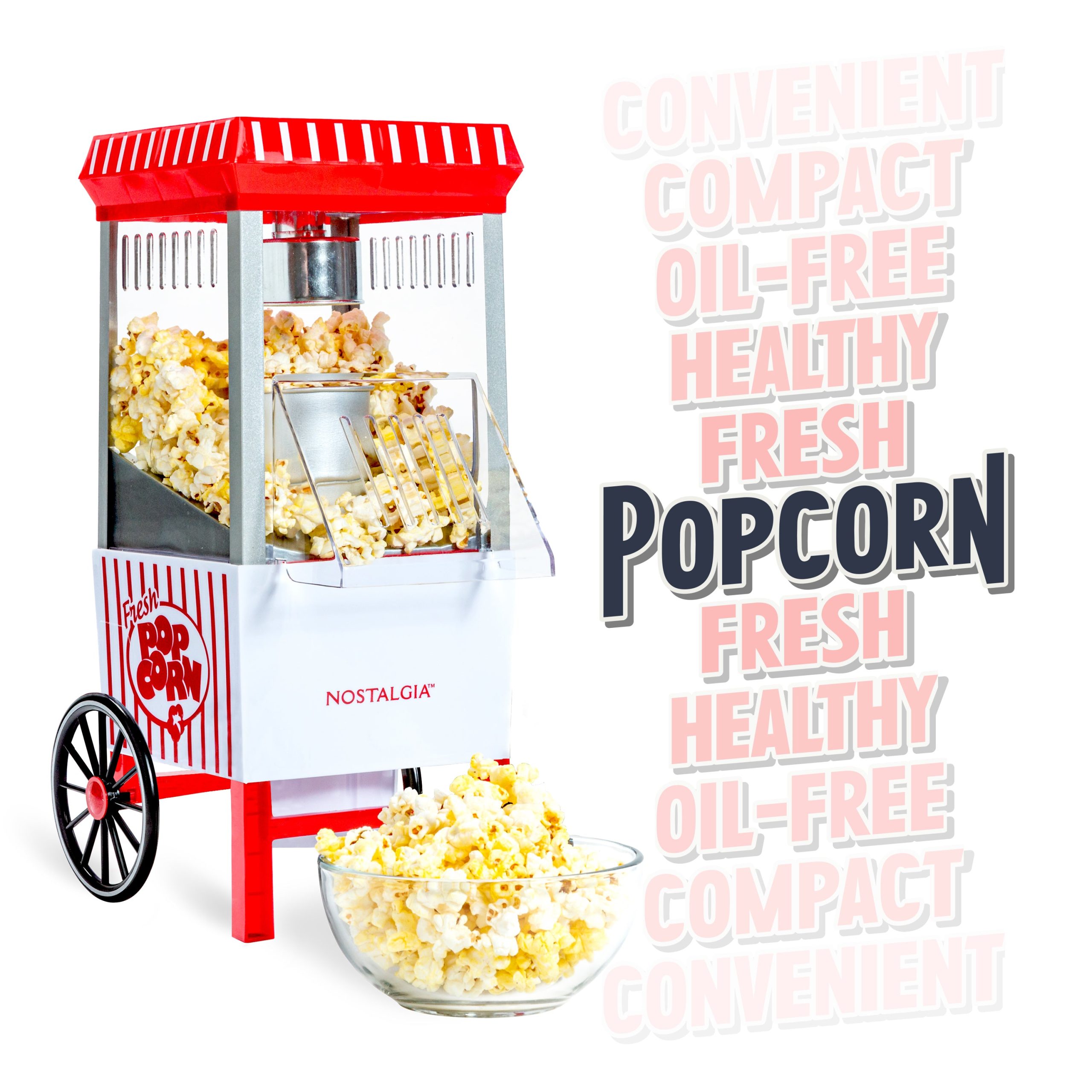 Old Fashioned Hot Air Popcorn Maker - Image 5