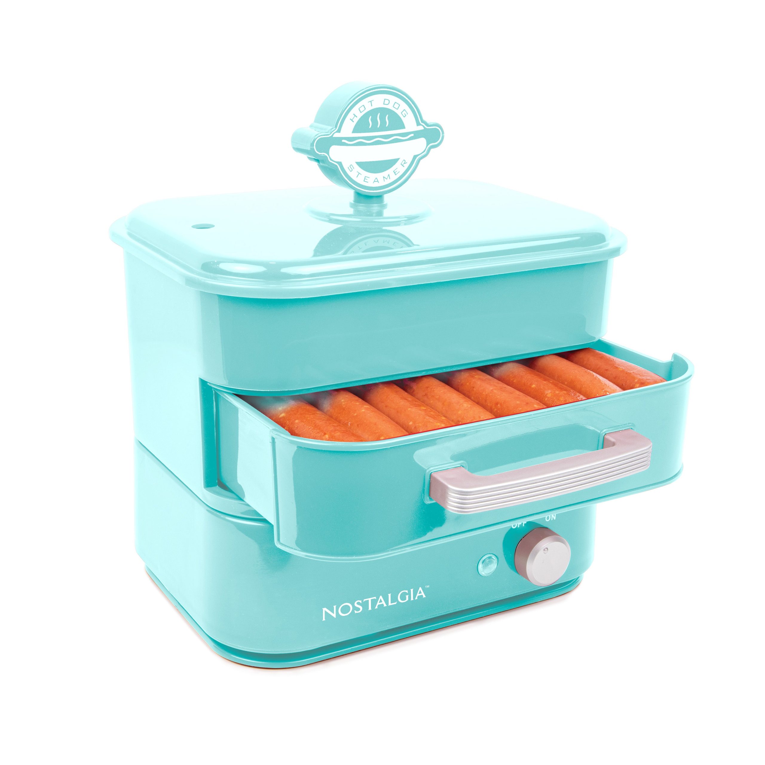 Nostalgia Hot Dog Steamer and Bun Warmer - Image 9