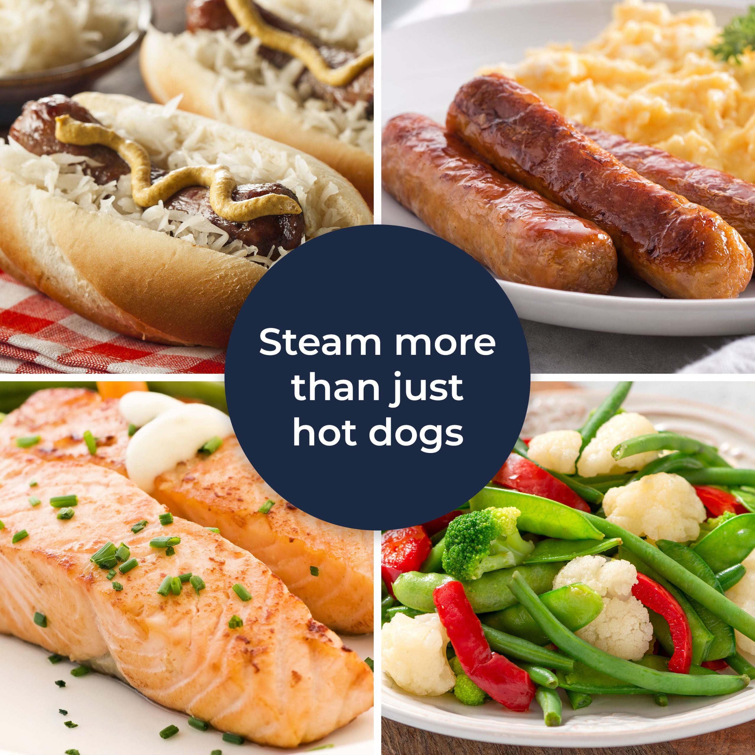 Nostalgia Hot Dog Steamer and Bun Warmer - Image 7