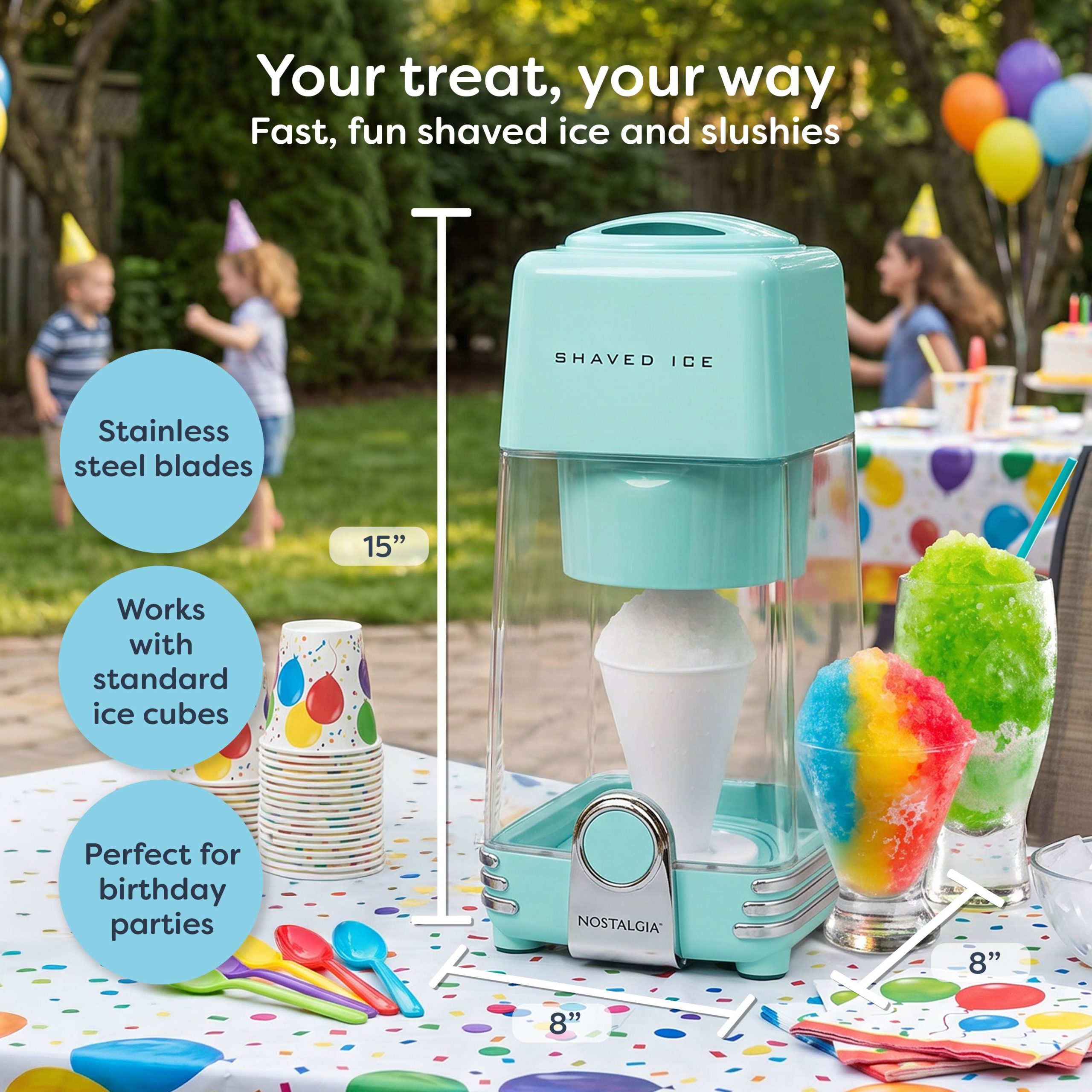 Electric Shaved Ice & Snow Cone Maker - Image 2
