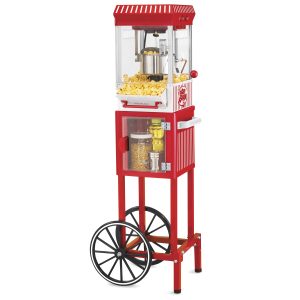 Vintage 2.5-Ounce Popcorn Cart. 45-Inches Tall