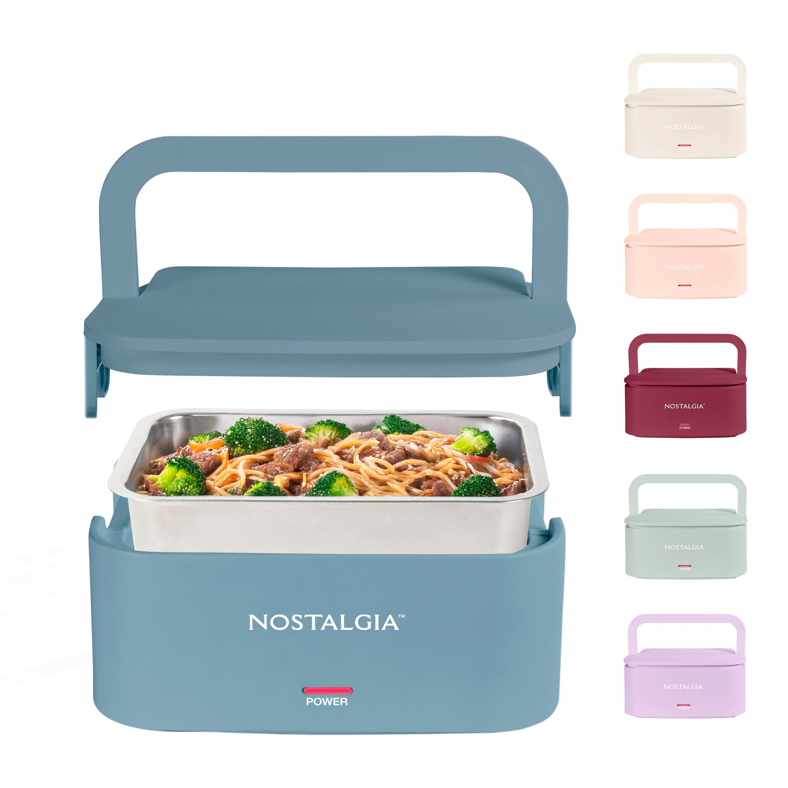 Nostalgia 32 oz. Portable Heated Lunch Box - Image 14