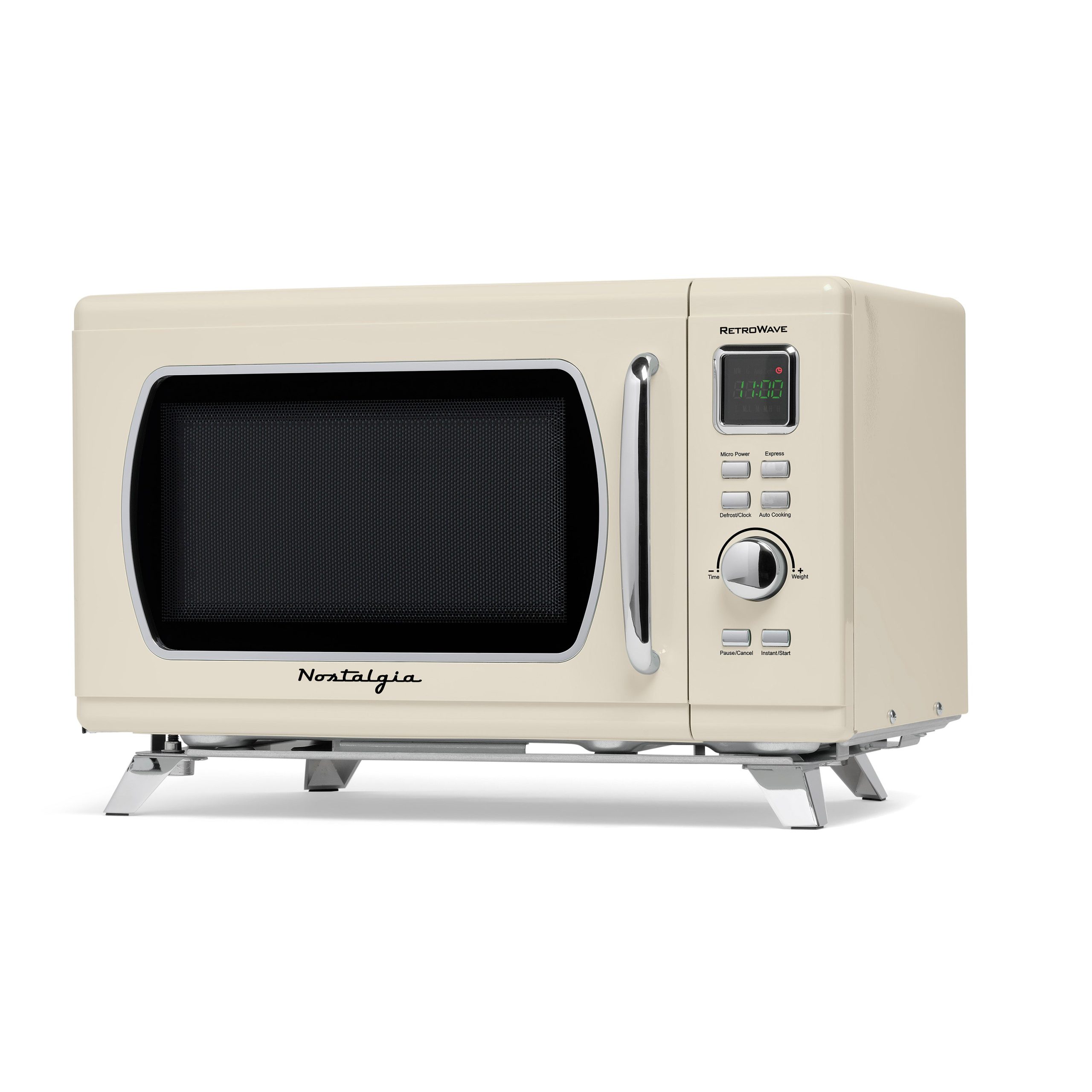 Mid-Century Retro 0.9 Cu. Ft. Microwave - Image 3