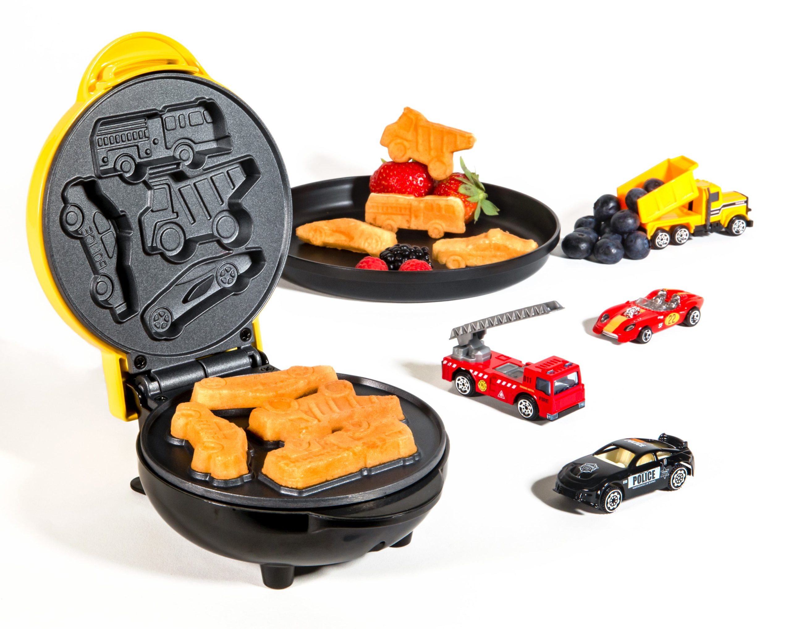 MyMini Dinosaur Shaped Electric Waffle Maker. Orange - Image 14