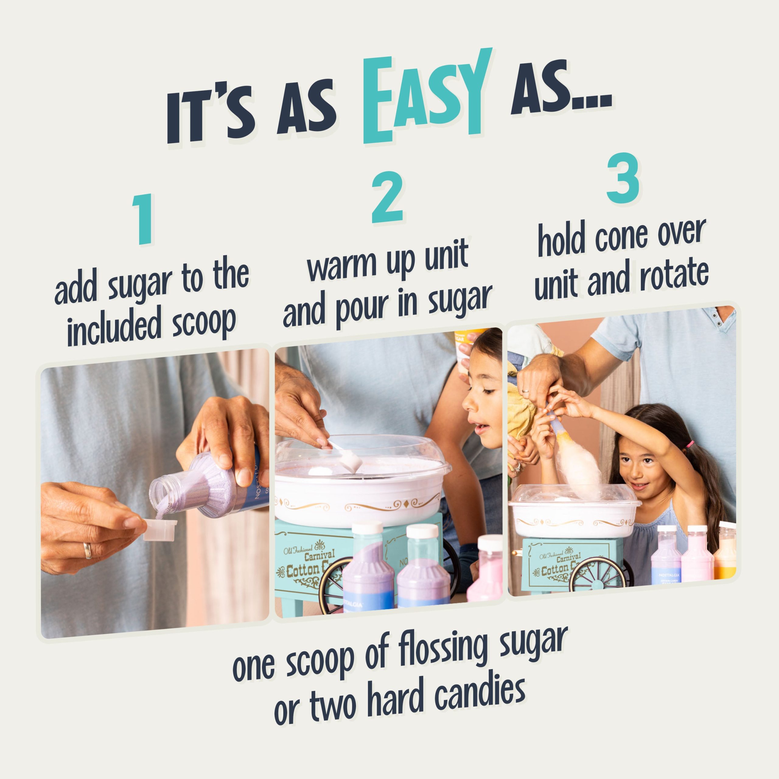 Nostalgia Hard Cotton Candy Maker - Image 7