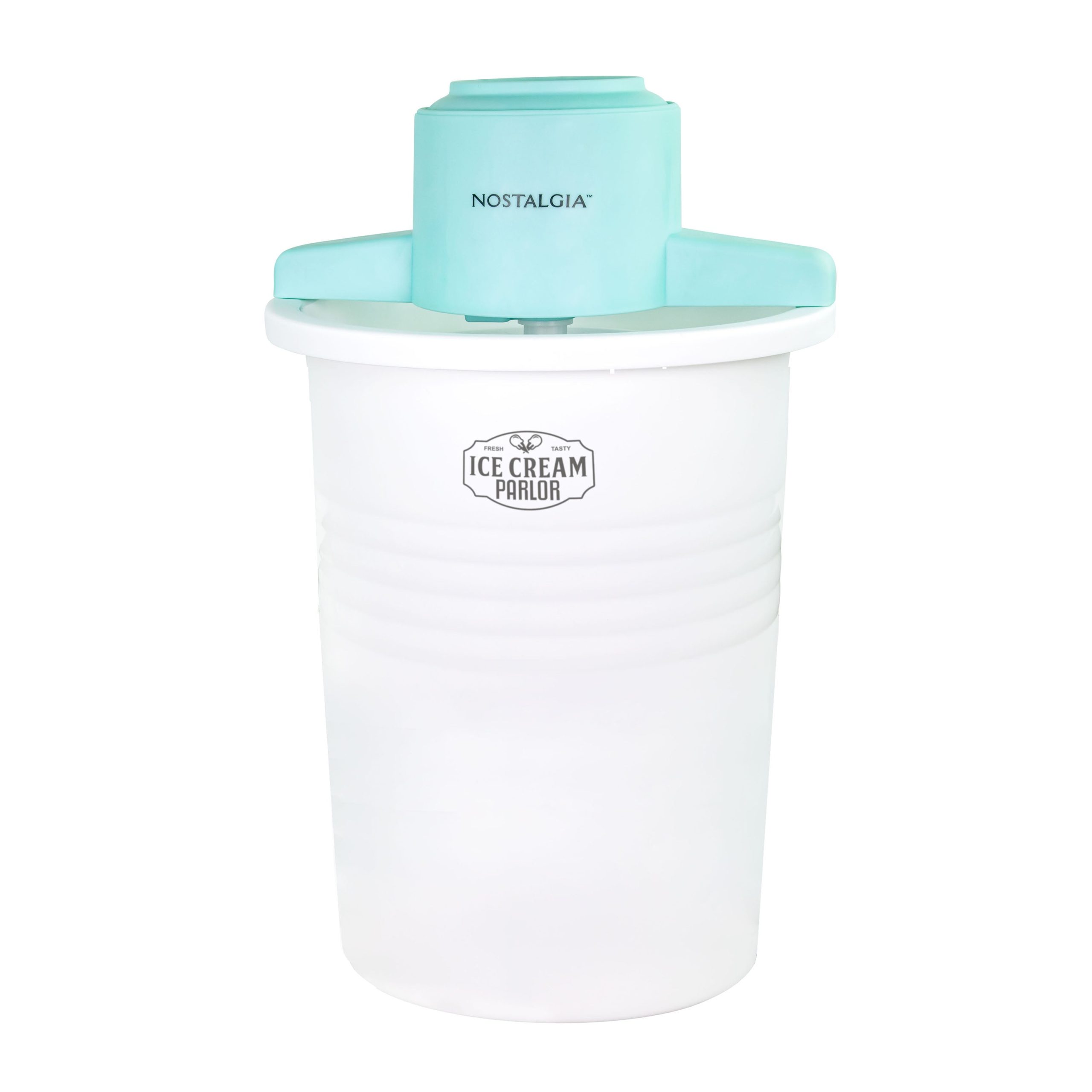 6-Quart Parlor Electric Ice Cream Maker - Blue & White