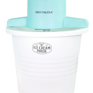 4-Quart Parlor Electric Ice Cream Maker - White